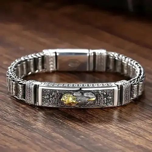 Jewelry × Vintage New Trendy Products Luck Troops Passepartout Charm Bracelet Size ONE SIZE - 2 Thumbnail