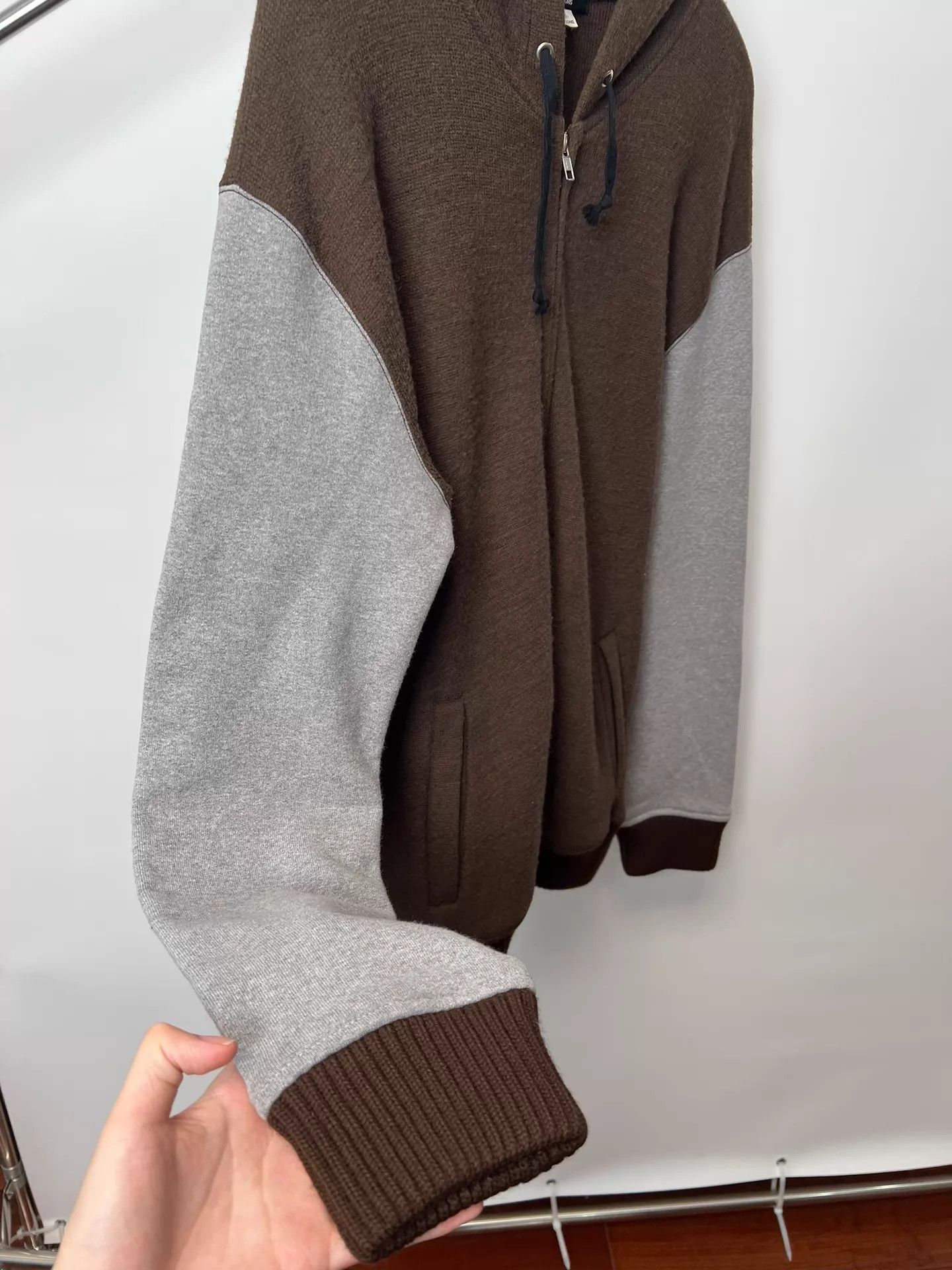 Comme des Garcons Comme des Garcons Multicolor Knit Sweater Zip-Up Hoodie L Size US L / EU 52-54 / 3 - 4 Thumbnail