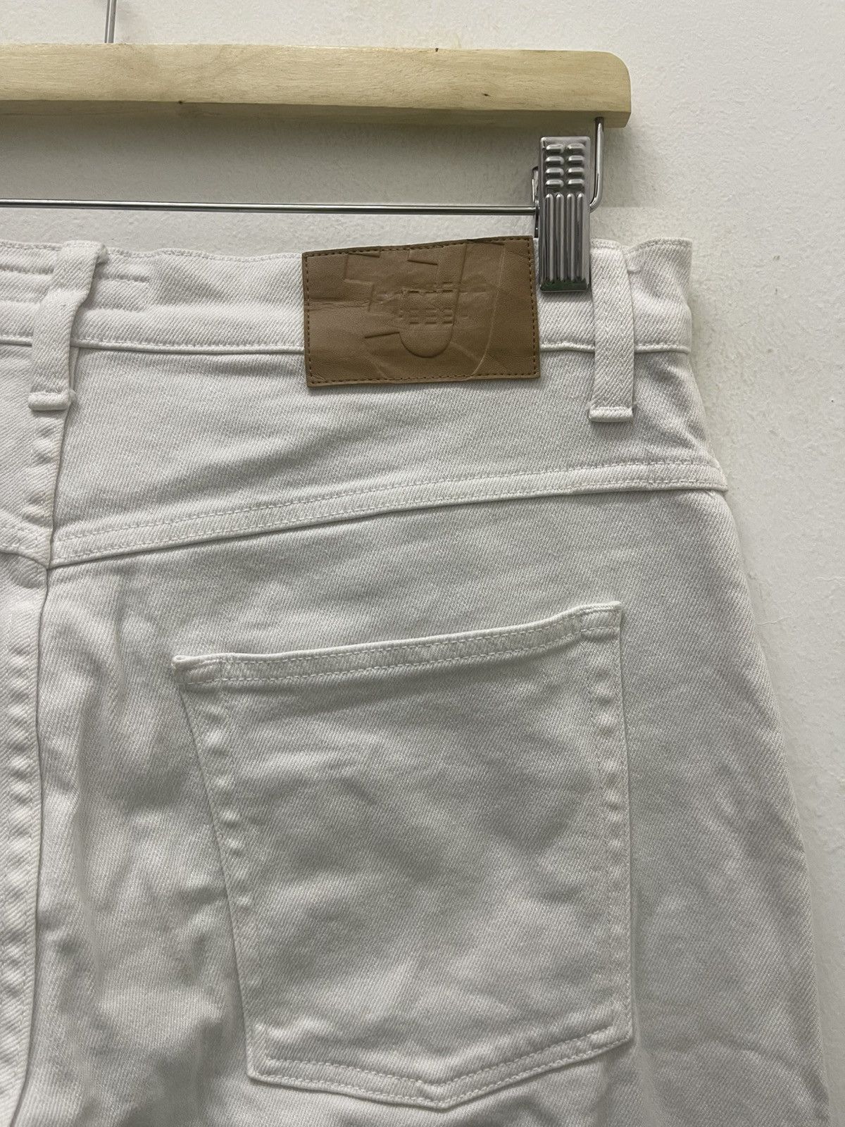 Jil Sander × Uniqlo Rare +J Jil Sander x Uniqlo Selvedge White Denim Size US 31 - 5 Thumbnail