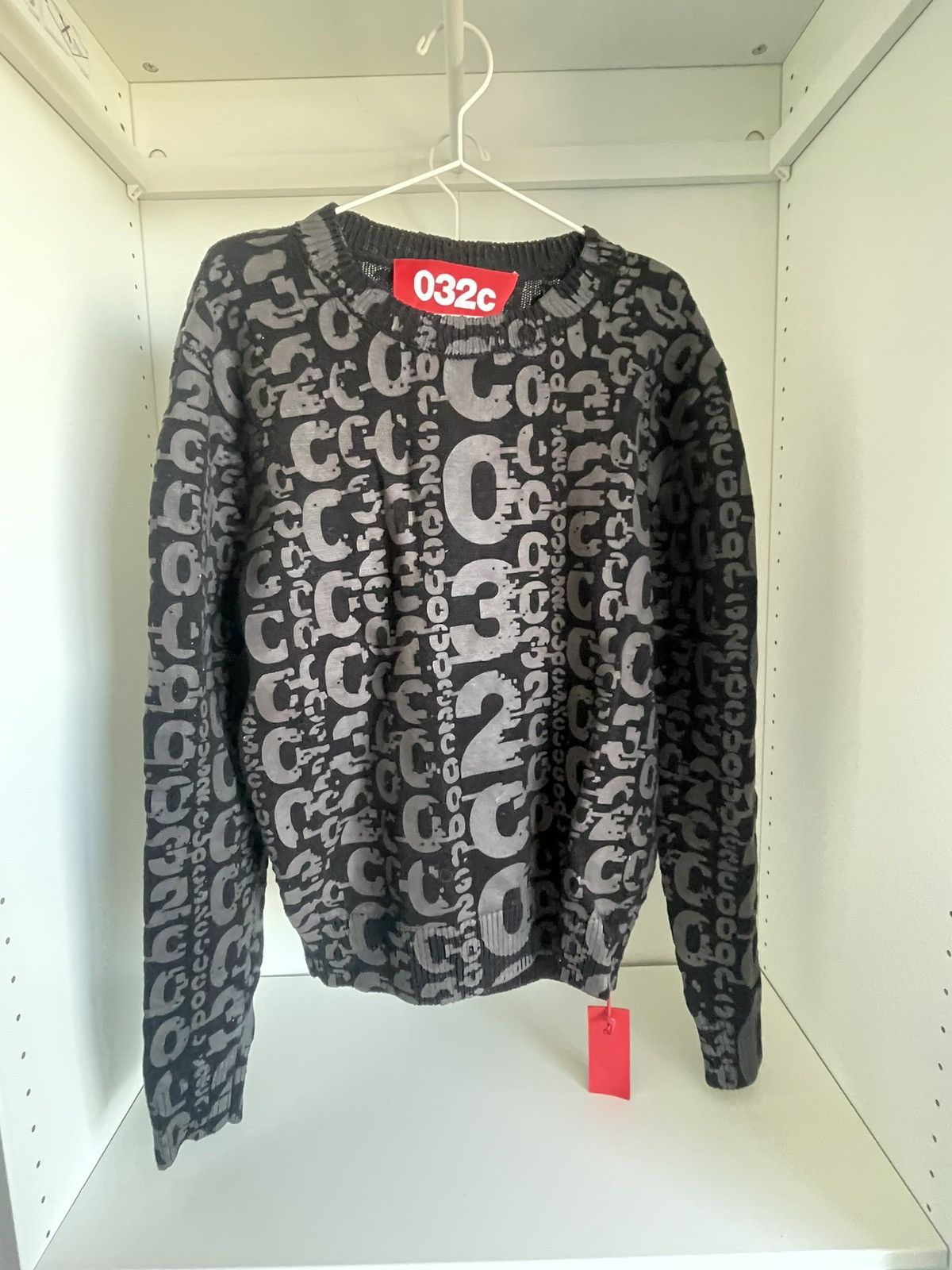 032c × Designer 032C knit sweater thermal Size US M / EU 48-50 / 2 - 1 Thumbnail