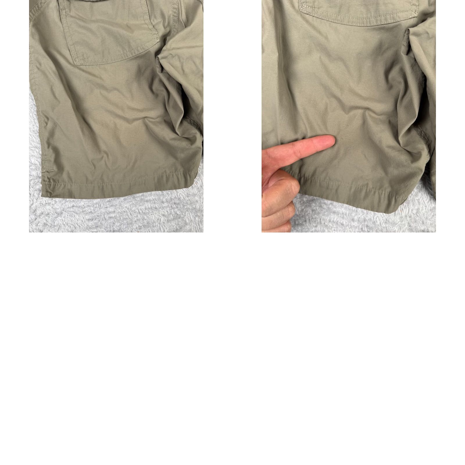 The North Face The North Face Shorts Women 6 L Beige Chino 100% Nylon Hiking Camping 30x8 Size 28" / US 6 / IT 42 - 10 Thumbnail