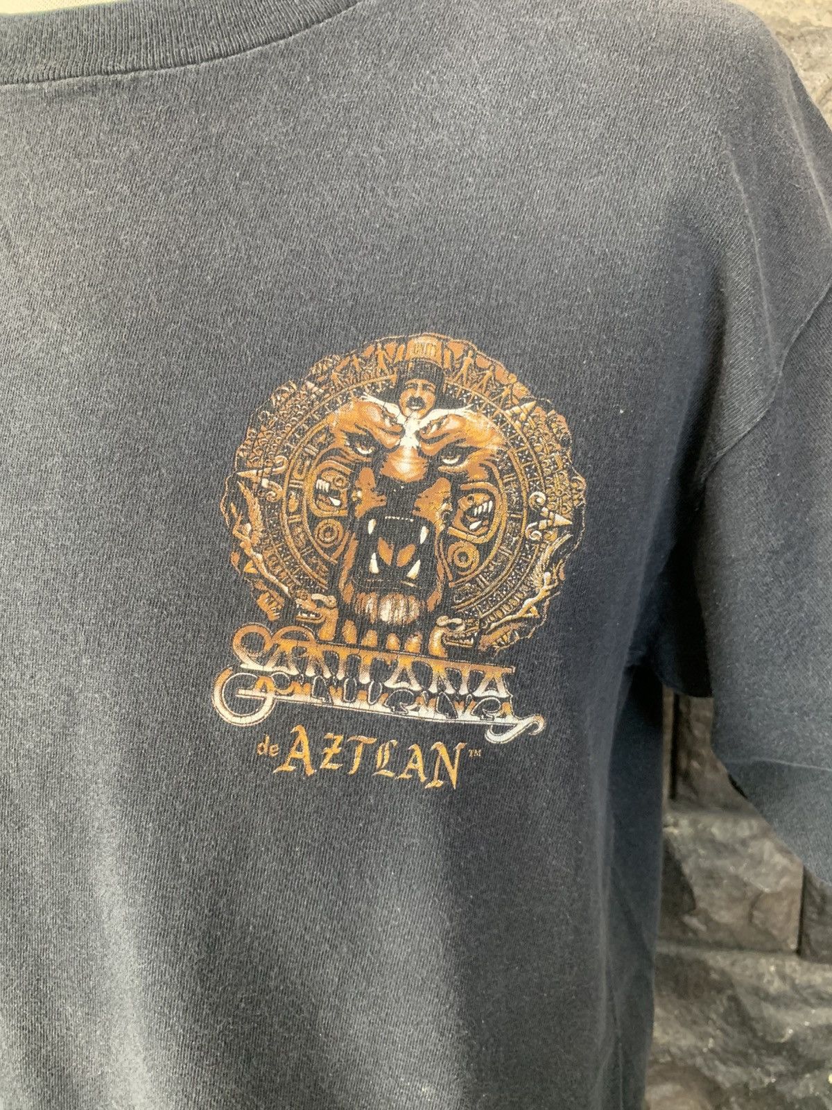 Band Tees Vintage 90s Santana Rock Band T shirt Size US L / EU 52-54 / 3 - 5 Thumbnail