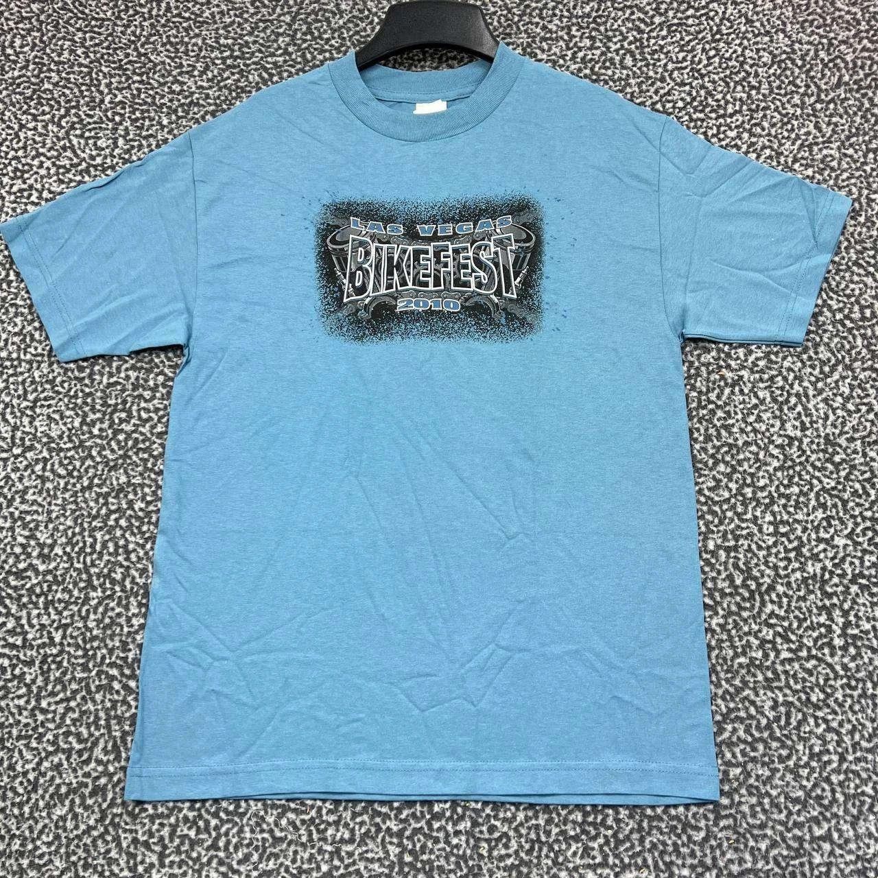 Alstyle Vintage Las Vegas Bike Fest Shirt Men M Short Sleeve New Size US M / EU 48-50 / 2 - 2 Thumbnail
