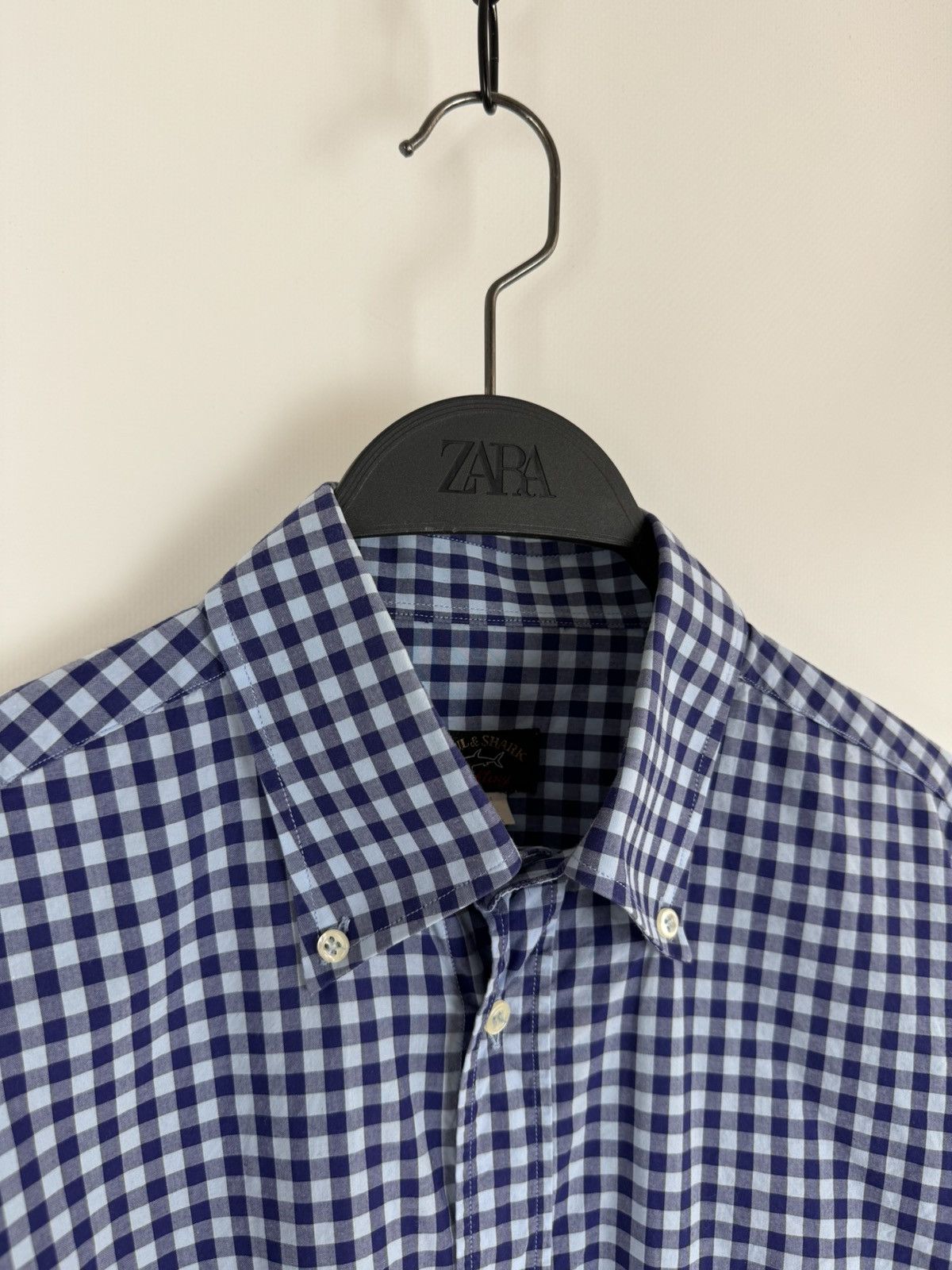 Paul & Shark Paul and Shark Check Pocket Button Up Shirt Size US L / EU 52-54 / 3 - 4 Thumbnail