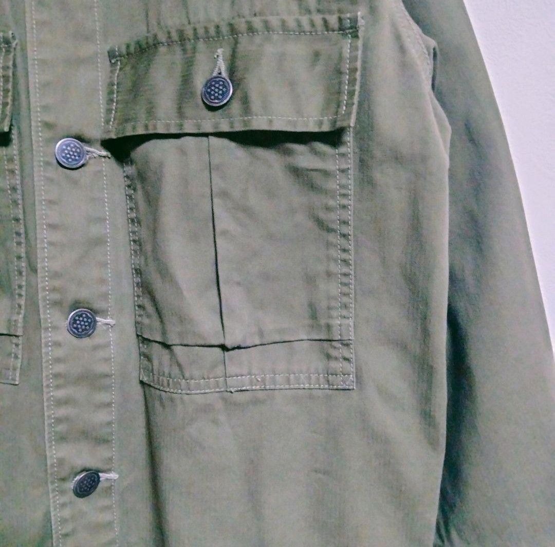 Johnbull Vintage Johnbull 13star Repro 1950 Military Cropped Shirt Size US S / EU 44-46 / 1 - 5 Thumbnail