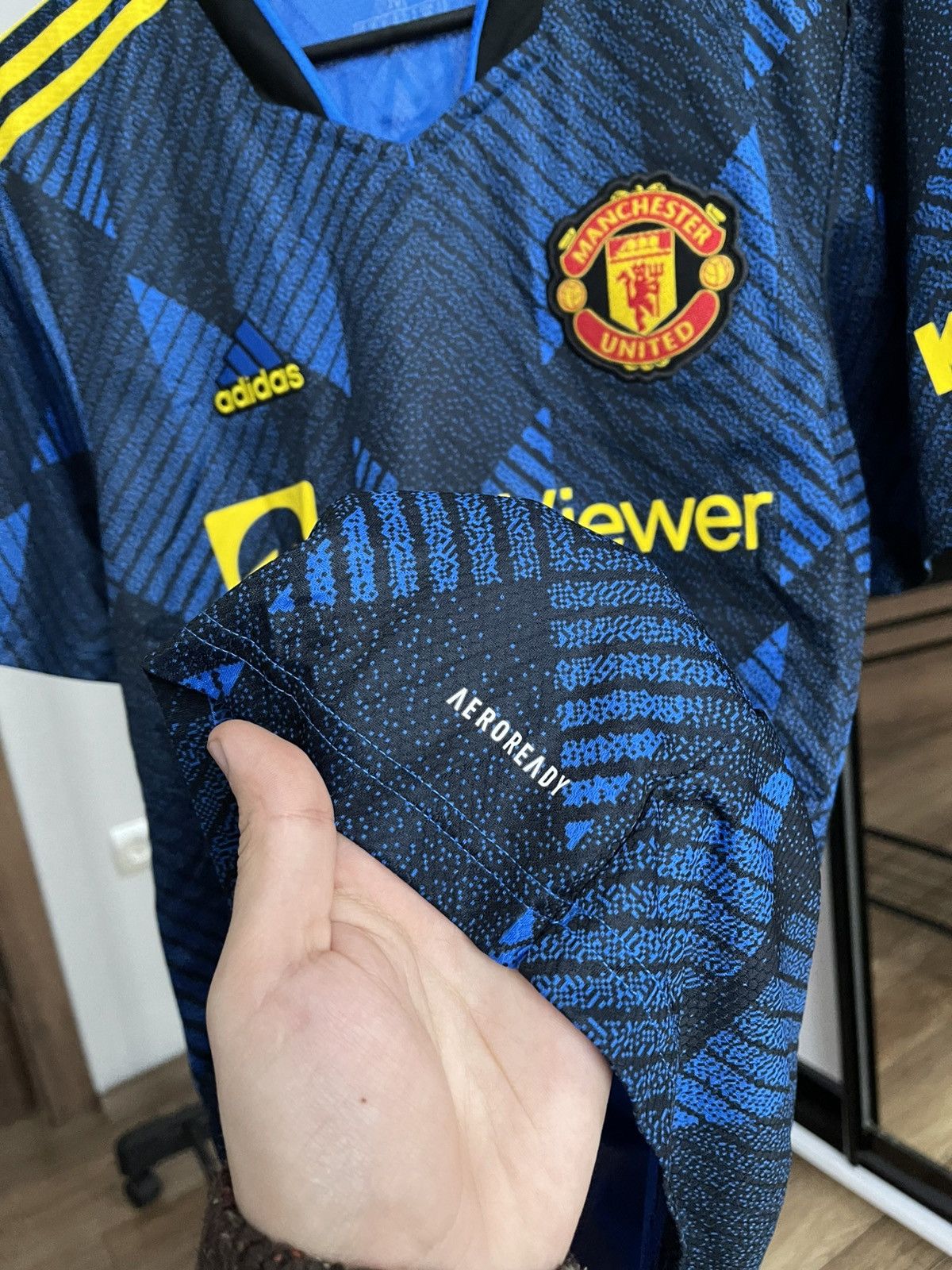 Adidas 2021/2022 Adidas Manchester United Ronaldo Soccer T-Shirt Size US M / EU 48-50 / 2 - 10 Thumbnail