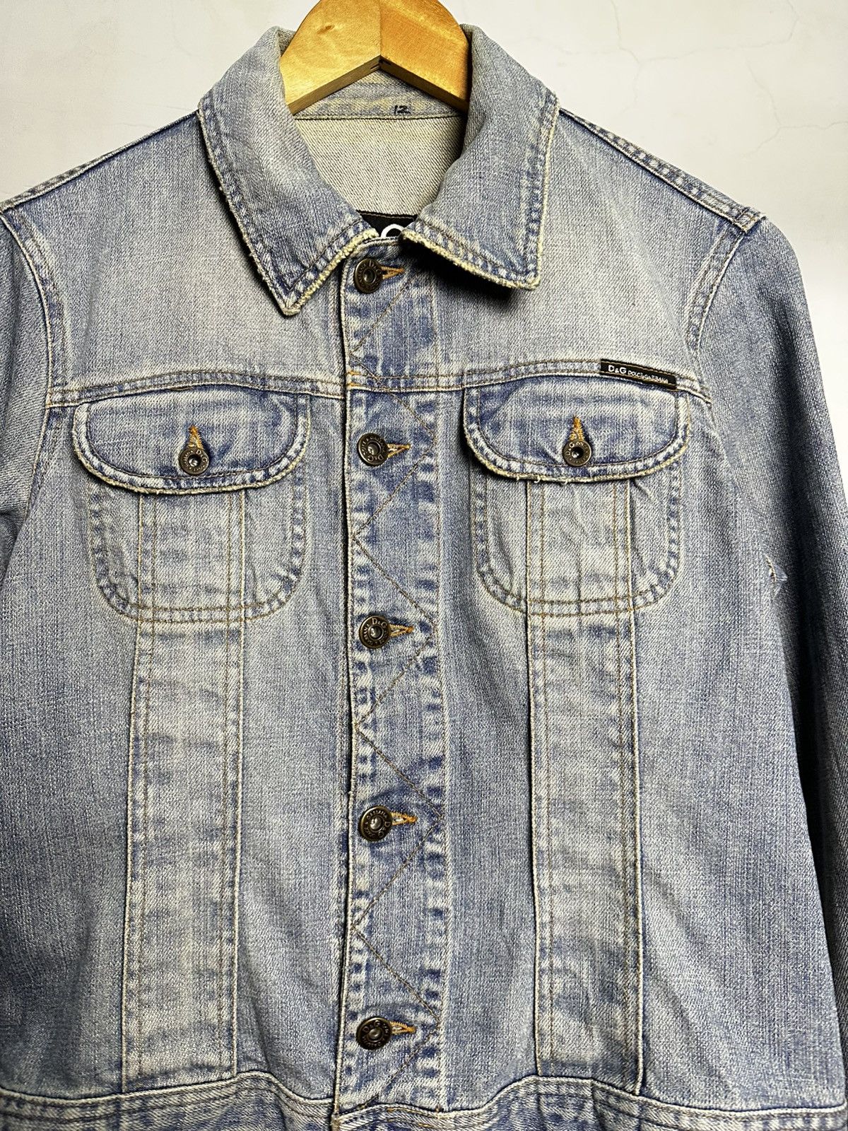 Designer × Dolce & Gabbana Dolce & Gabbana Denim Jacket Size US S / EU 44-46 / 1 - 4 Thumbnail