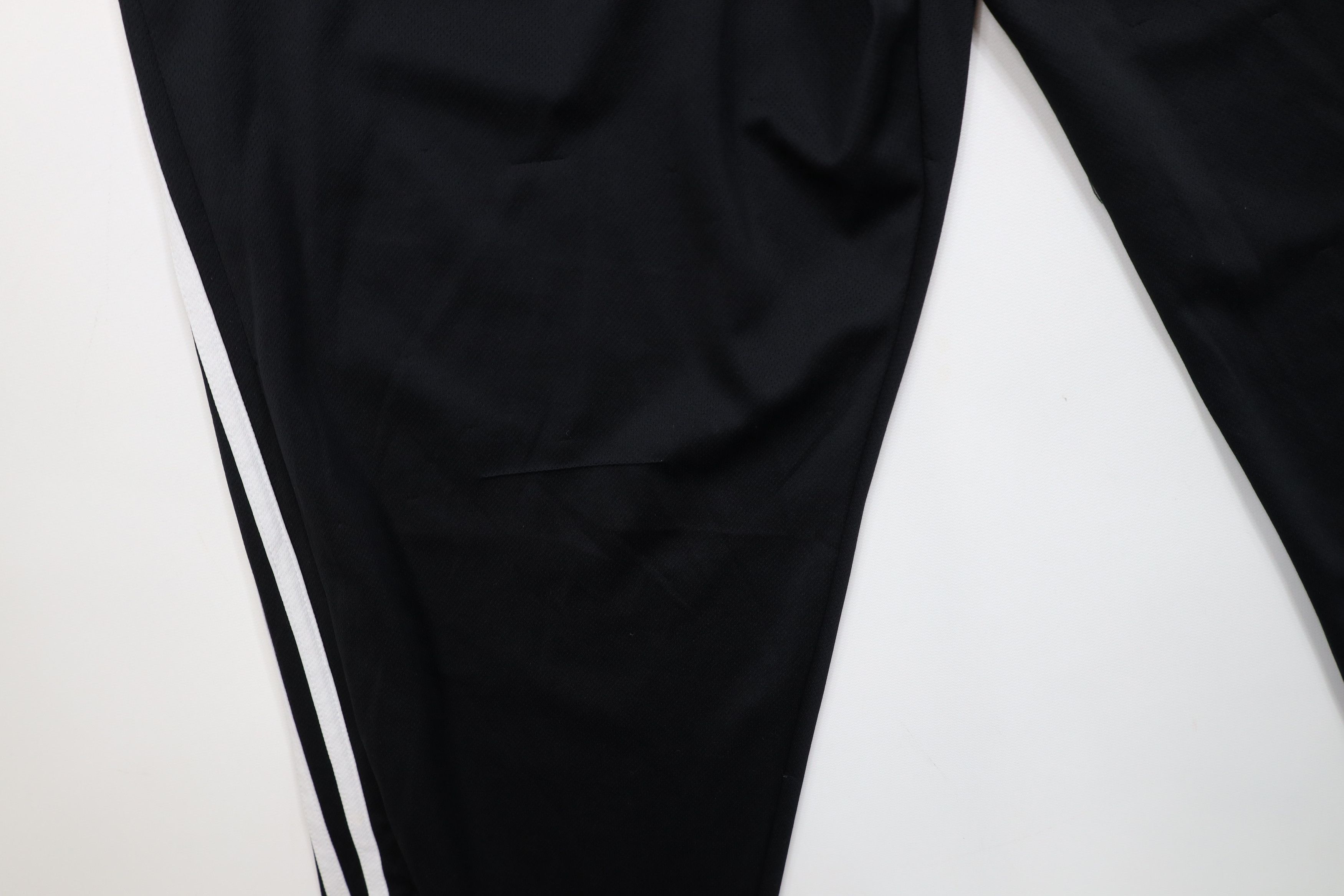 Adidas Vintage Y2K Adidas Spell Out Striped Knit Sweatpants Black Size US 38 / EU 54 - 14 Thumbnail