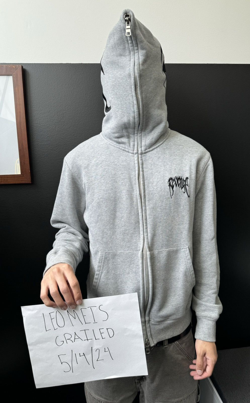 REVENGE full zip up hoodie buy