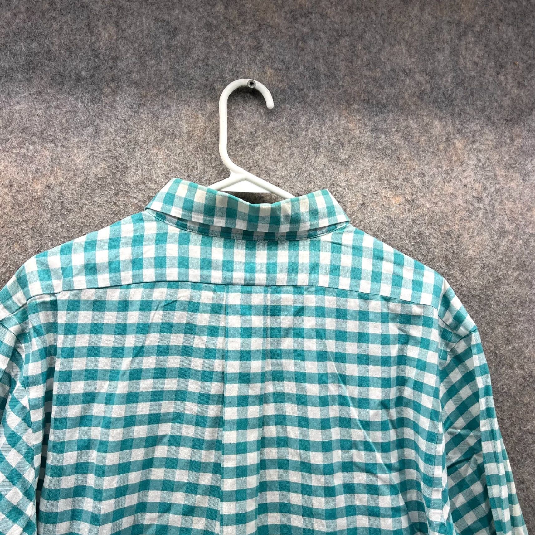 Brooks Brothers VINTAGE Brooks Brothers Shirt Men XL Blue Check American Supima Cotton Regent Size US XL / EU 56 / 4 - 3 Thumbnail
