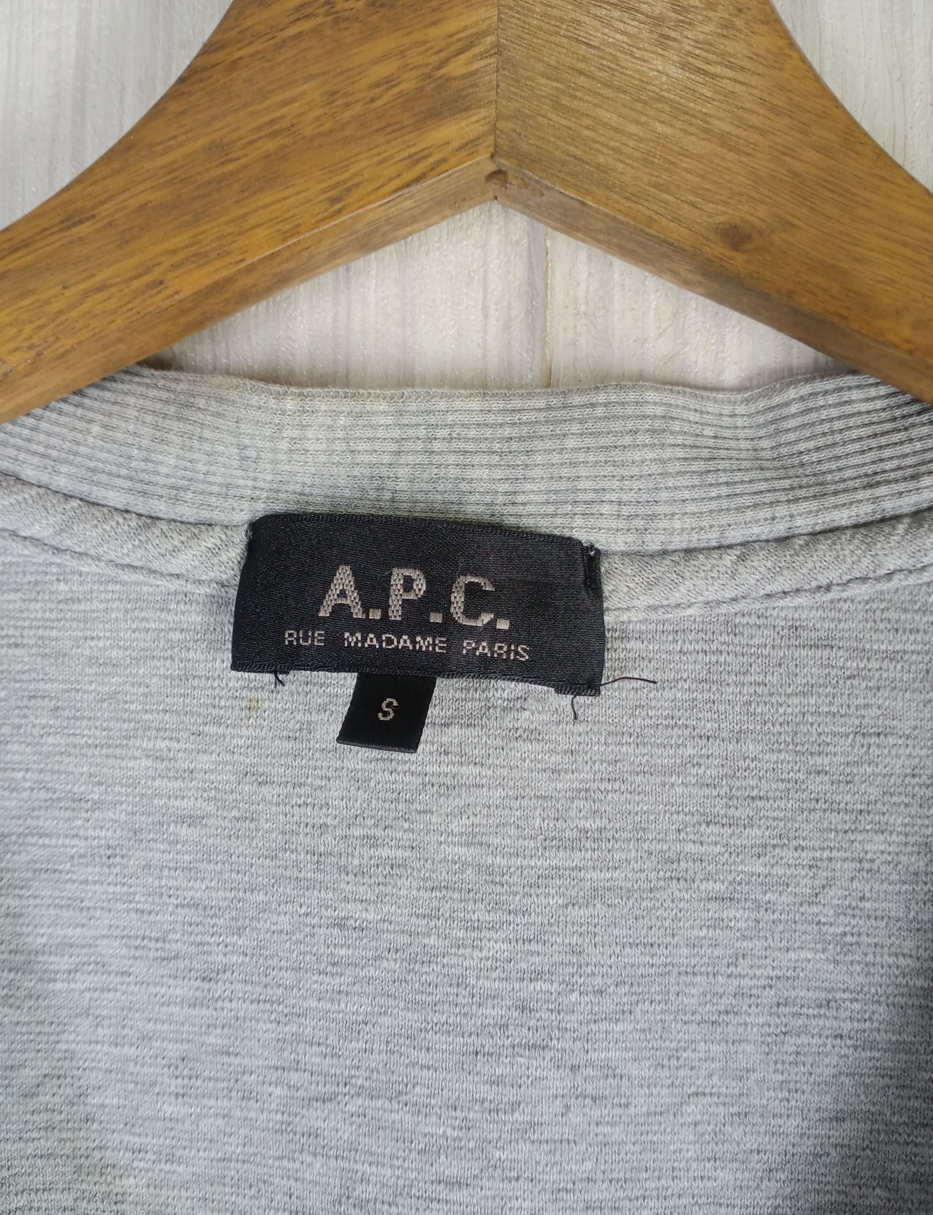 A.P.C. Vintage A.P.C Cardigan Sweater Size US S / EU 44-46 / 1 - 5 Thumbnail