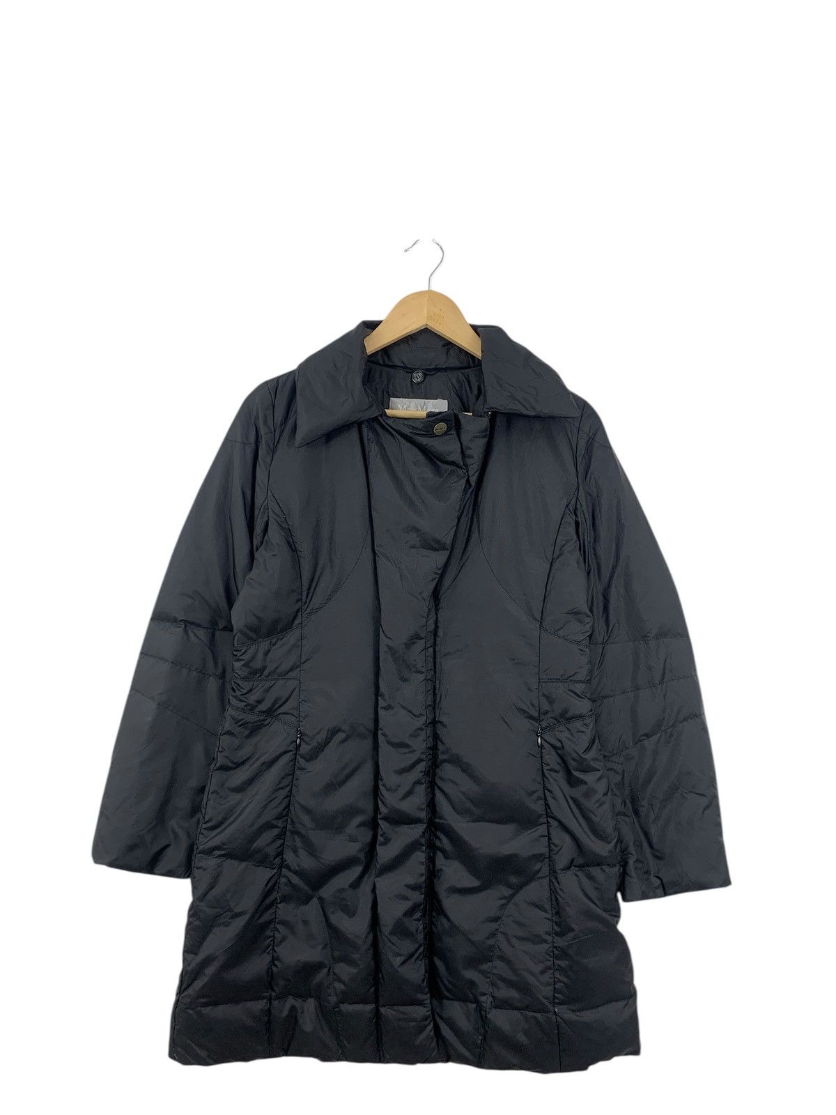 Max Mara Vintage MAX MARA Made In Italy Puffer Trench Coat Jacket Size S / US 4 / IT 40 - 5 Thumbnail