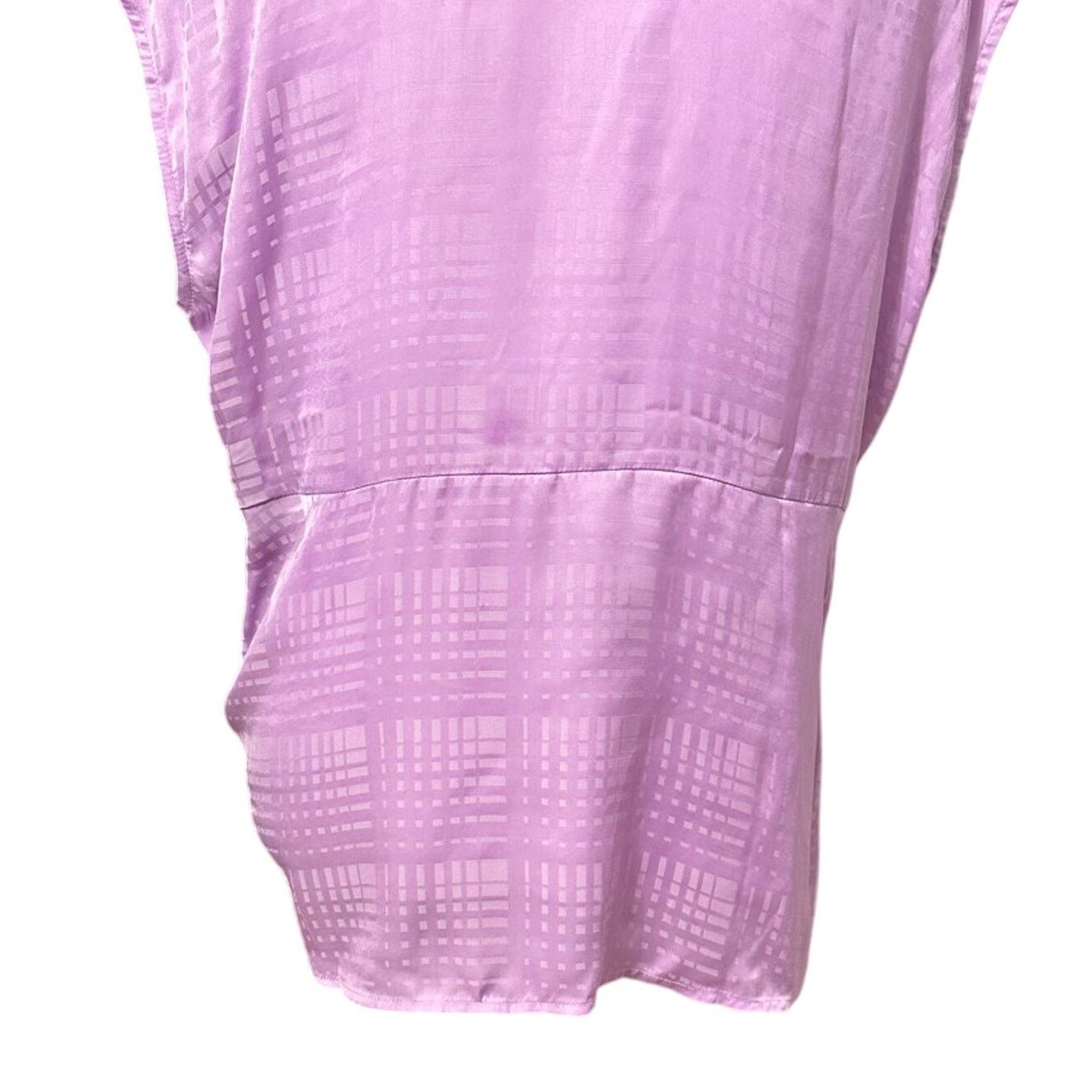 Other Halogen Twist Front Blouse Sleeveless Purple Women's 1X NWOT Size XL / US 12-14 / IT 48-50 - 7 Thumbnail