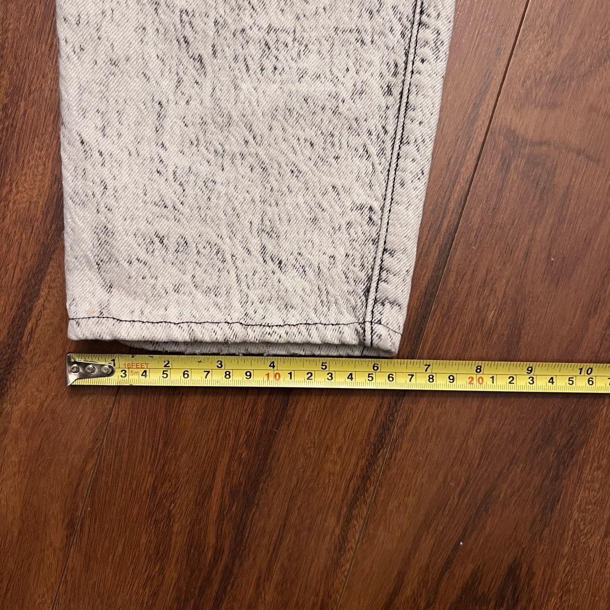 Levi's Vintage Clothing Vintage 80s Levis 544 high waisted acid wash Denim Jeans 11 Size 34" / US 12 / IT 48 - 5 Thumbnail