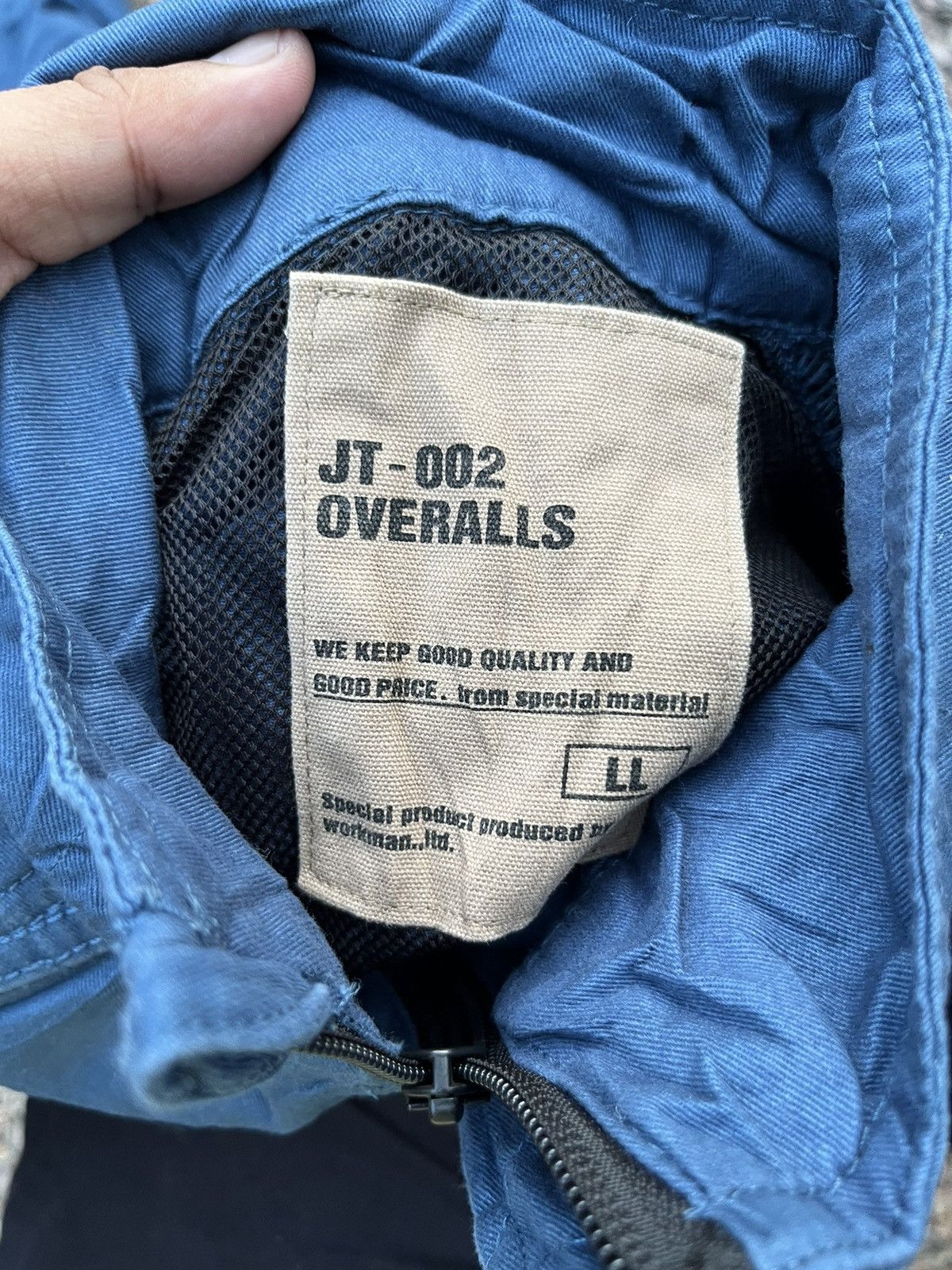 Universal Works Vintage JT-002 Overalls Dark Blue Workwear Size US XL / EU 56 / 4 - 9 Thumbnail