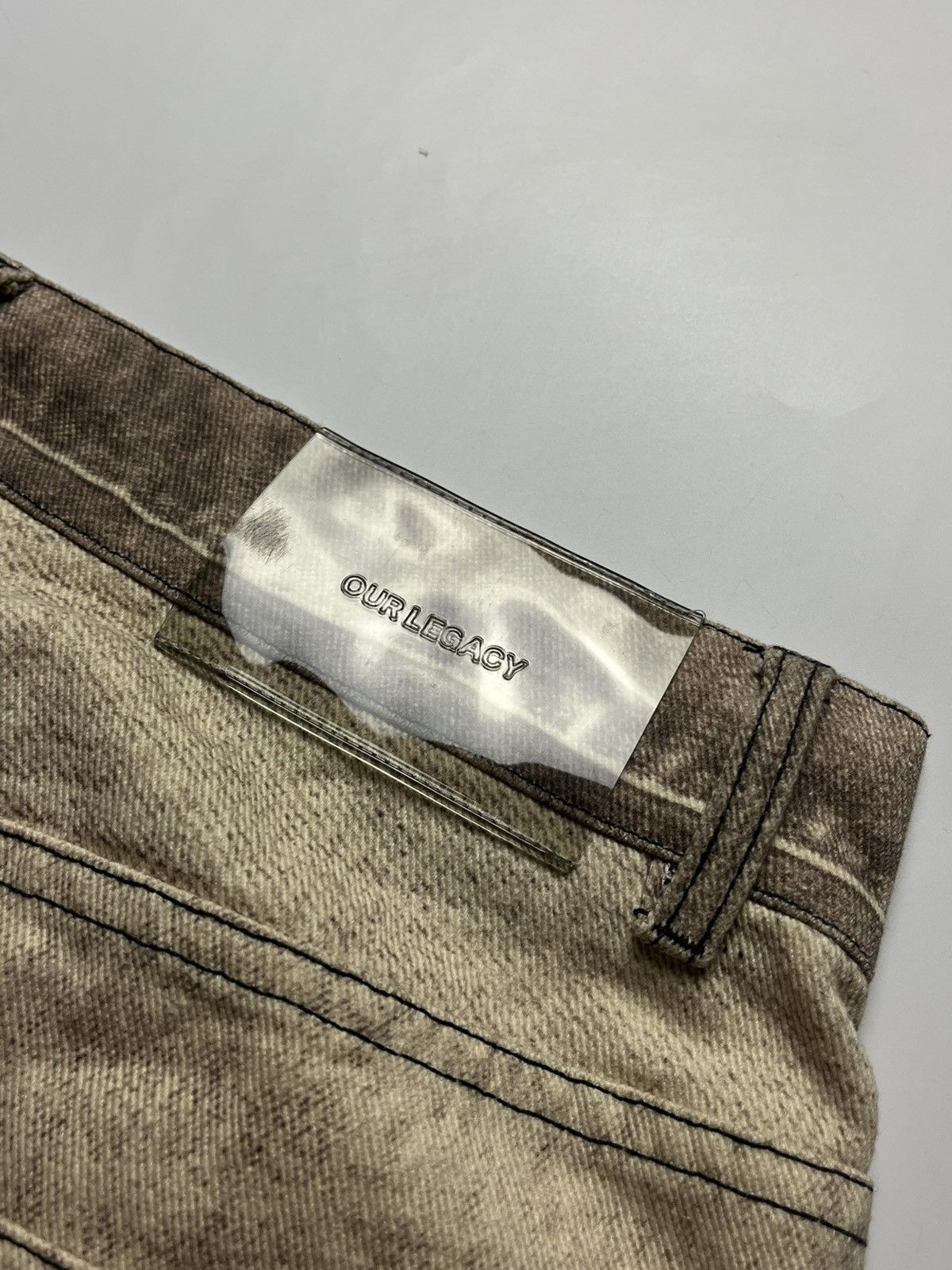 Our Legacy Our Legacy Third Cut Digital Print Denim Jeans Size US 29 - 6 Thumbnail