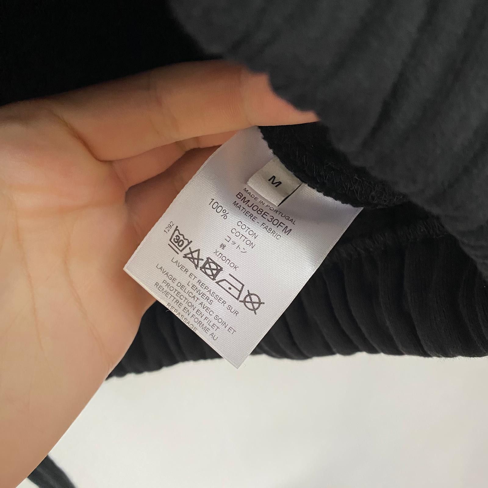 Givenchy Black Embroidered Logo Lace Up Oversized Sweatshirt Size US M / EU 48-50 / 2 - 6 Thumbnail