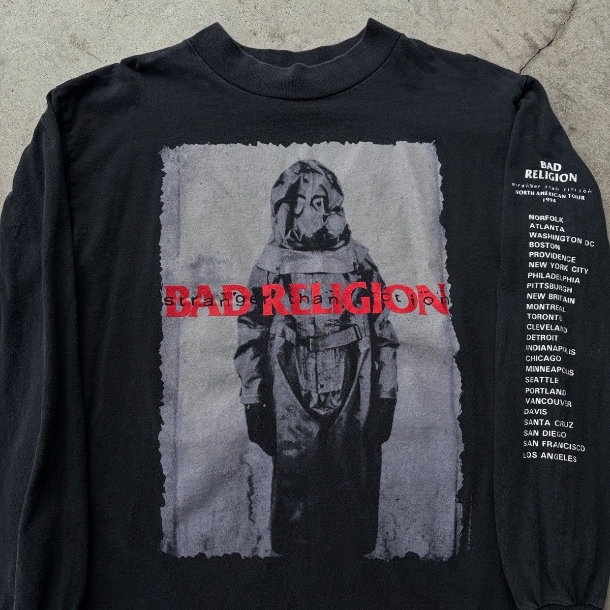 Vintage Vintage Bad Religion Stranger than fiction long sleeve Size US L / EU 52-54 / 3 - 3 Thumbnail