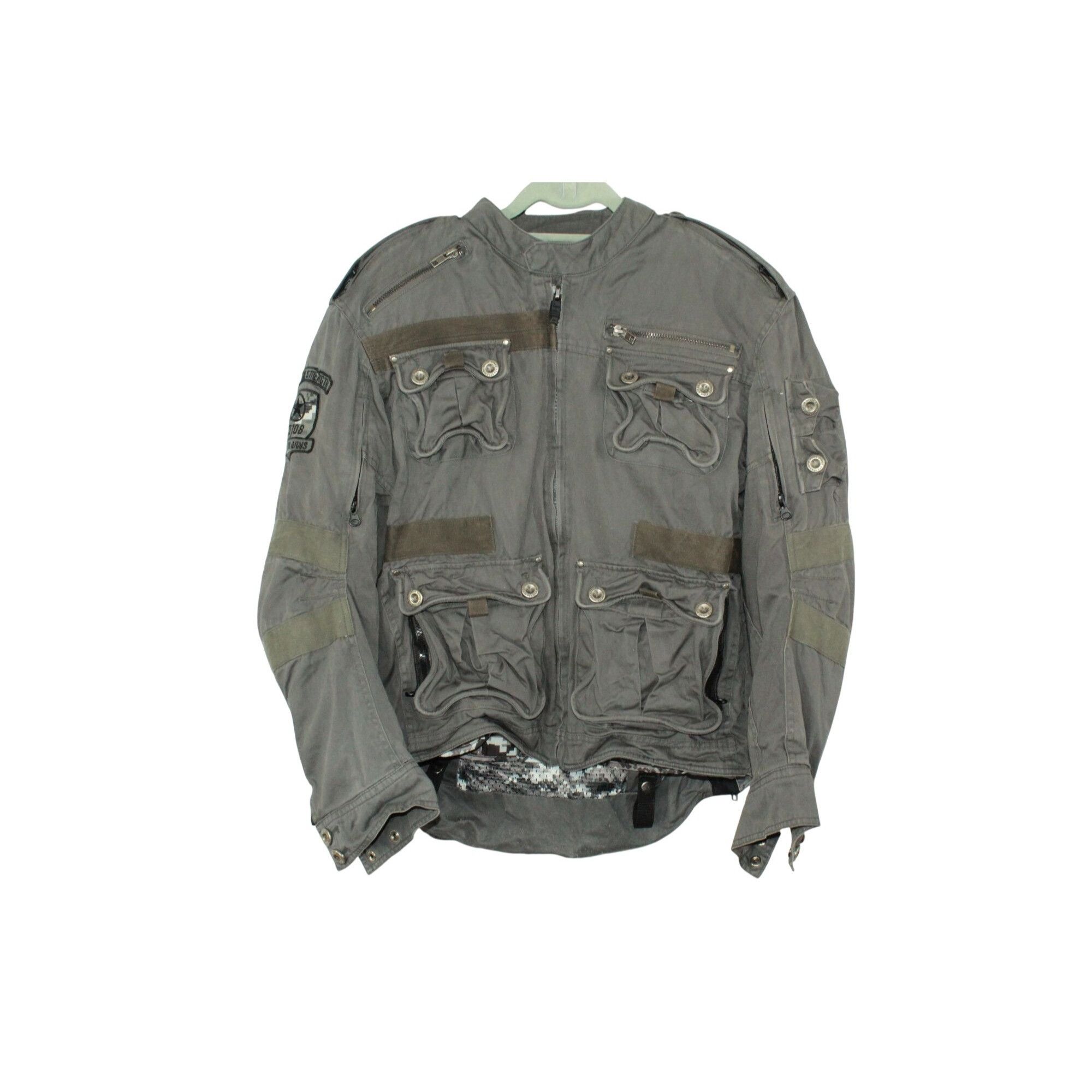 Other Speed & Strength Men Gray Utility Moto Jacket Size US M / EU 48-50 / 2 - 1 Thumbnail