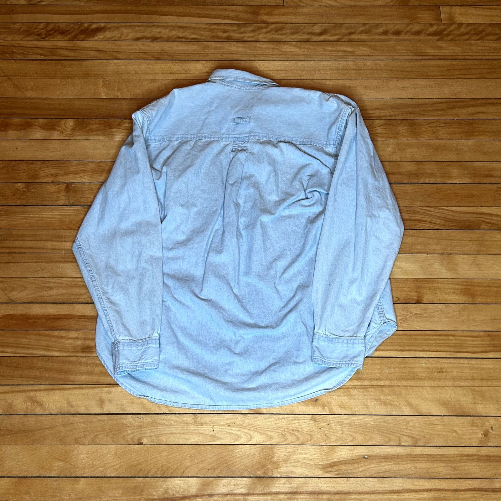 Vintage Y2K Wisconsin Badgers Denim Button Up Large Size US L / EU 52-54 / 3 - 5 Thumbnail