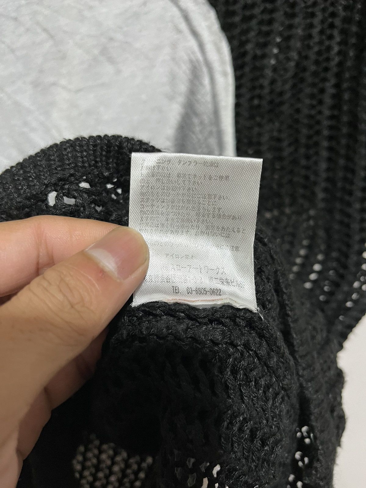 14th Addiction 🖤BLACKDAY🖤Glad news open knit Size US M / EU 48-50 / 2 - 6 Thumbnail