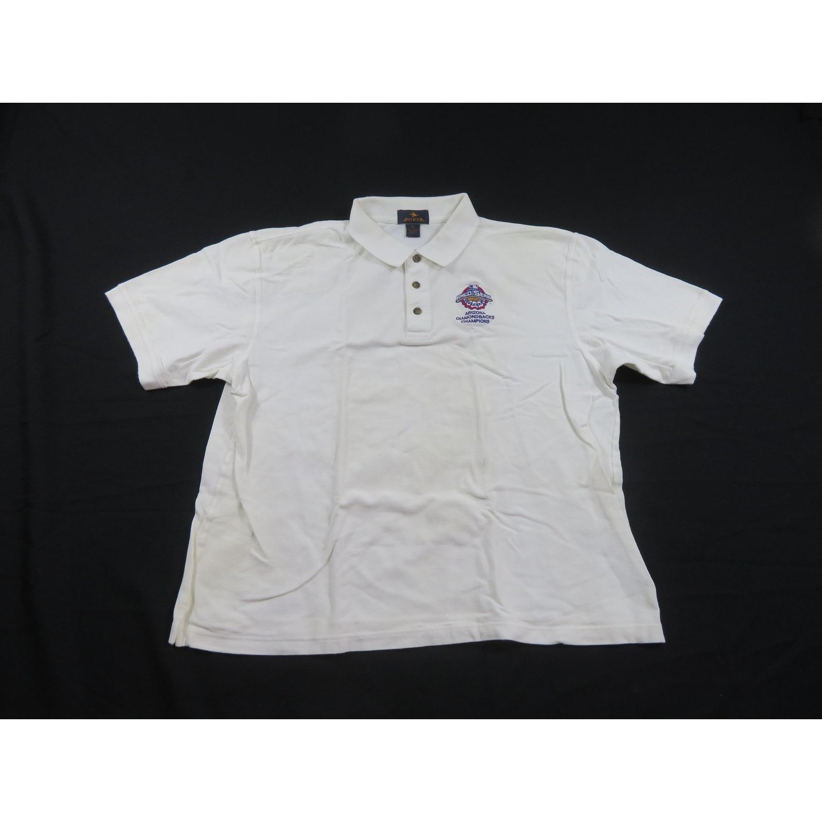 Antigua Arizona Diamondbacks 2001 World Series Champions Shirt XL Size US XL / EU 56 / 4 - 1 Thumbnail