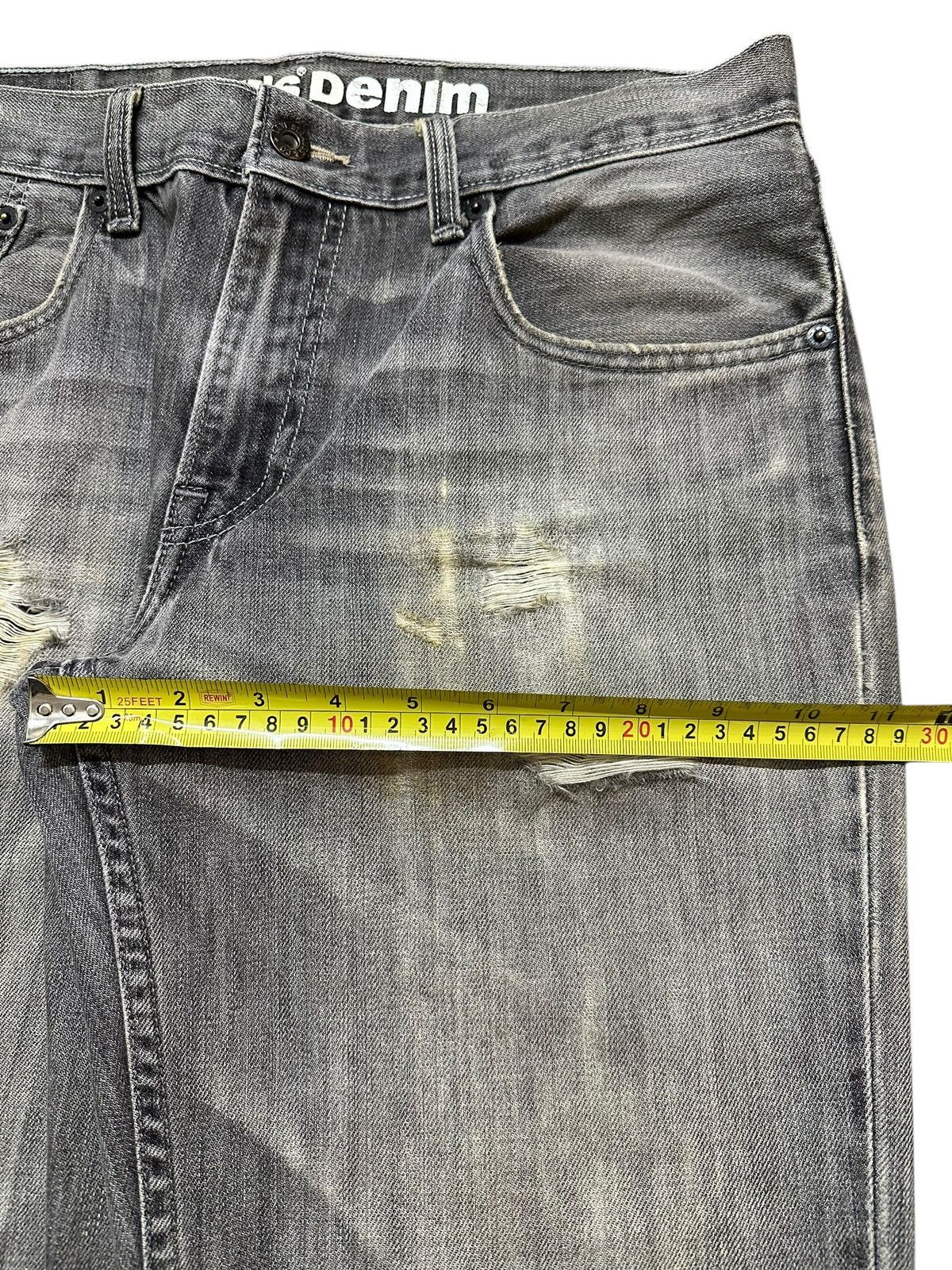 Levi's Vintage 90s Levis 502 Faded Wash Distress Style Loose Jeans Size US 32 / EU 48 - 16 Thumbnail