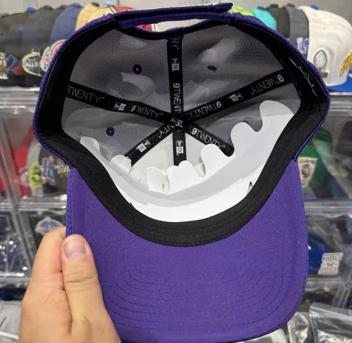 New Era New Era NFL Vikings mesh curved brim baseball cap J32 Size ONE SIZE - 4 Thumbnail