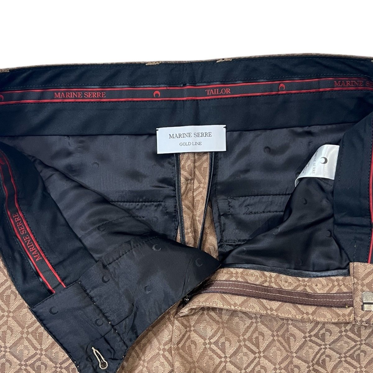 Marine Serre MARINE SERRE 2023AW GOLD LINE TAILOR Moon Giamant Pants Size US 44 / EU 60 - 7 Thumbnail