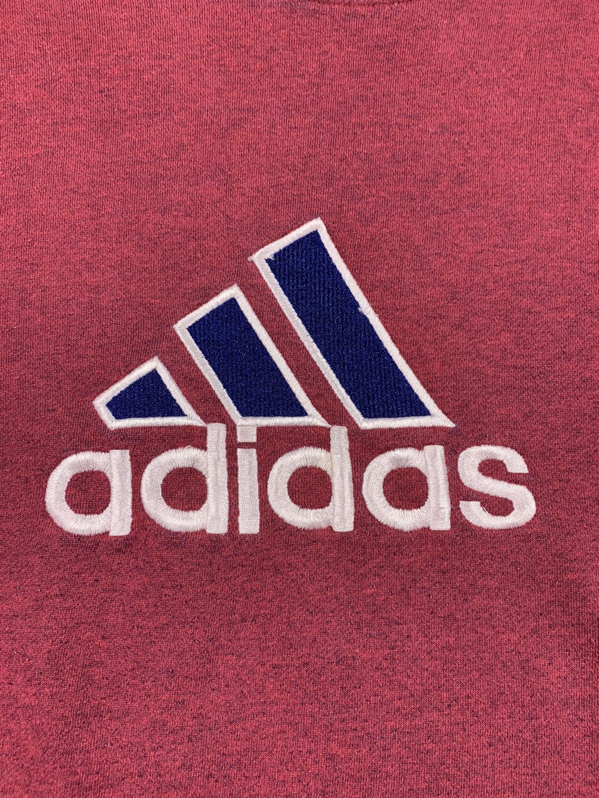 Adidas × Vintage Vintage Adidas Sweatshirt Crewneck Boxy Big Logo Baggy Size US M / EU 48-50 / 2 - 5 Thumbnail