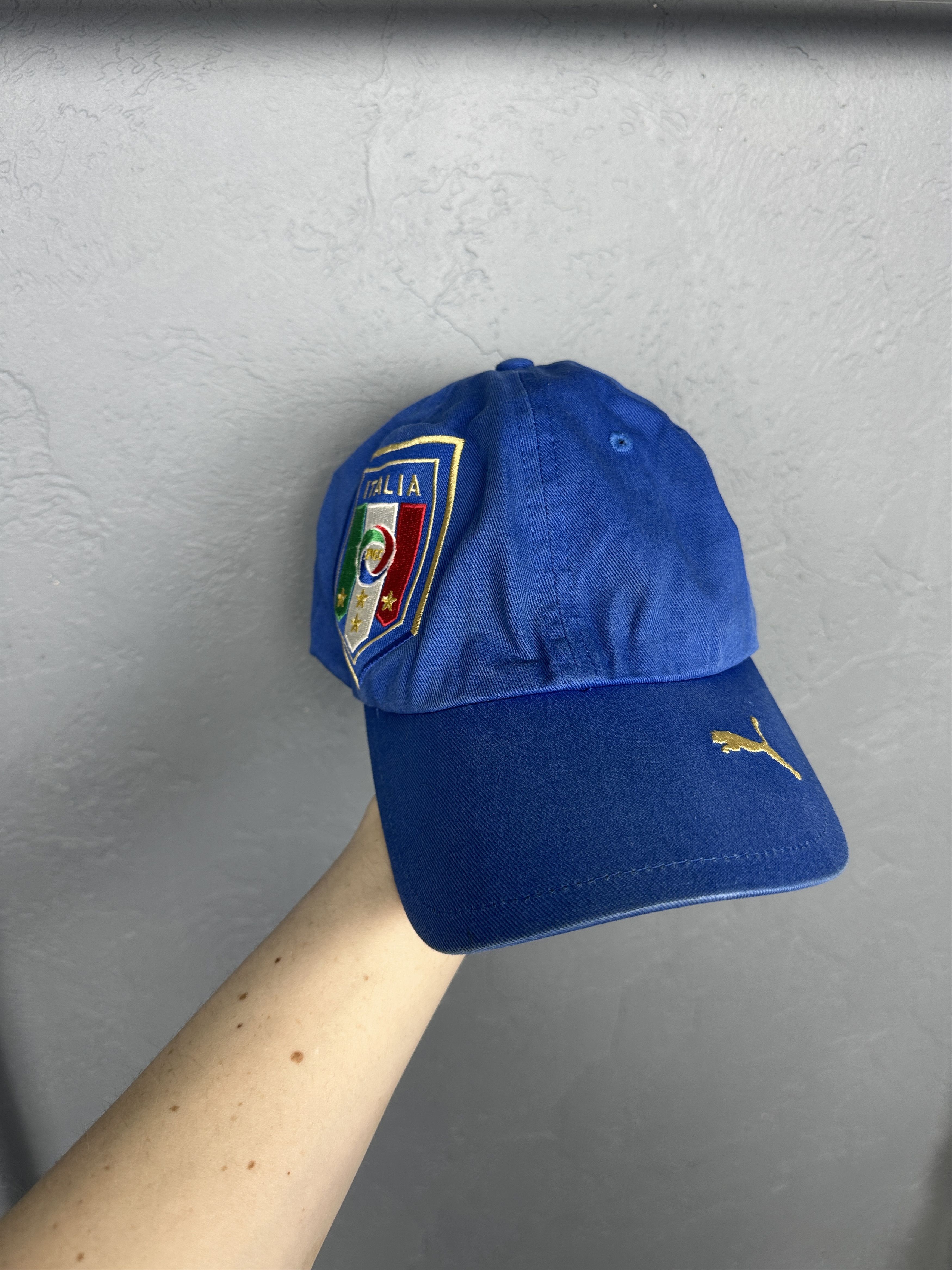 Puma Vintage Puma Army Cap Hat 2000s One Size Big Logo Y2K Hype