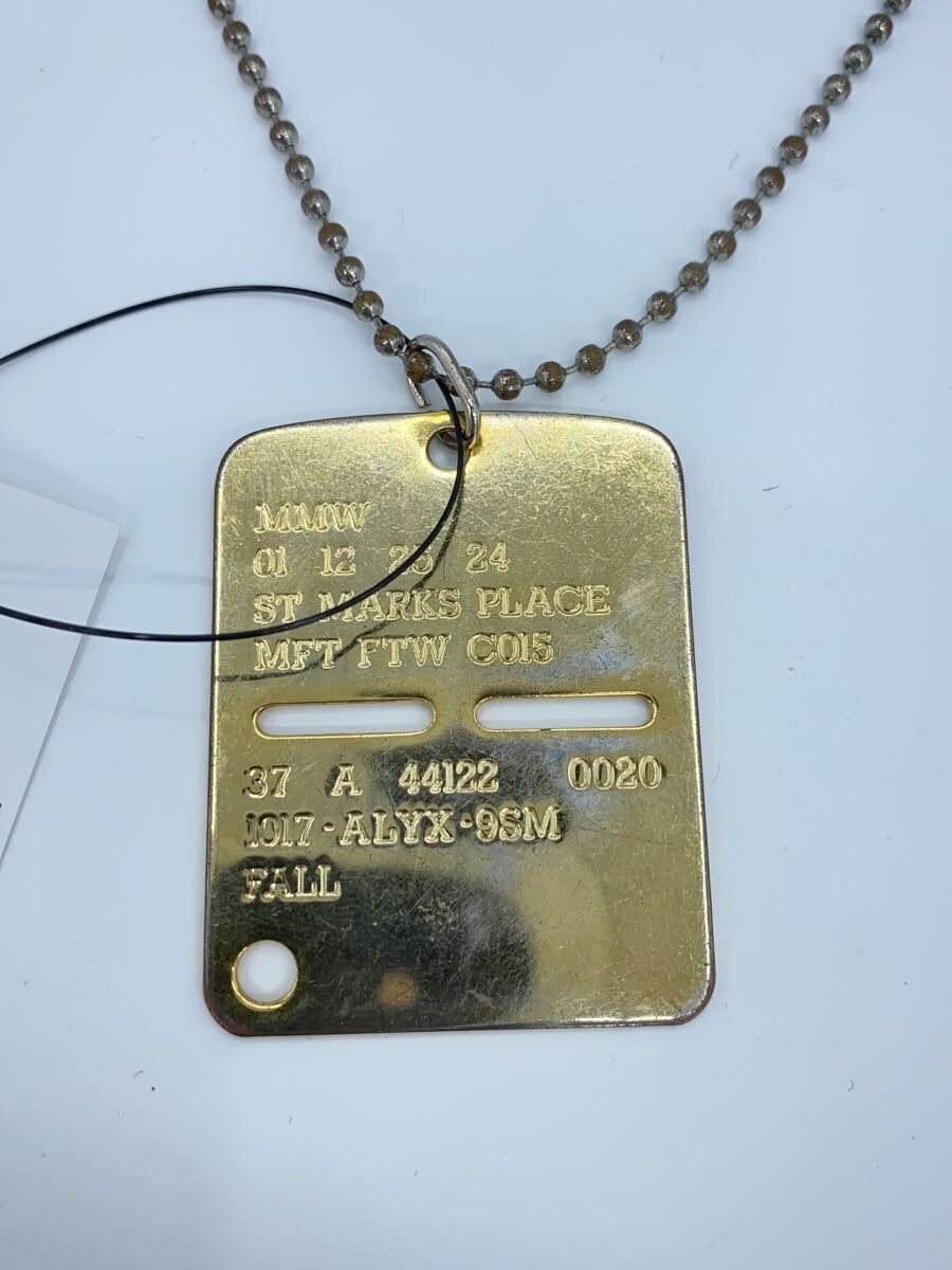 1017 ALYX 9SM Logo Dog Tag Necklace Size ONE SIZE - 3 Thumbnail