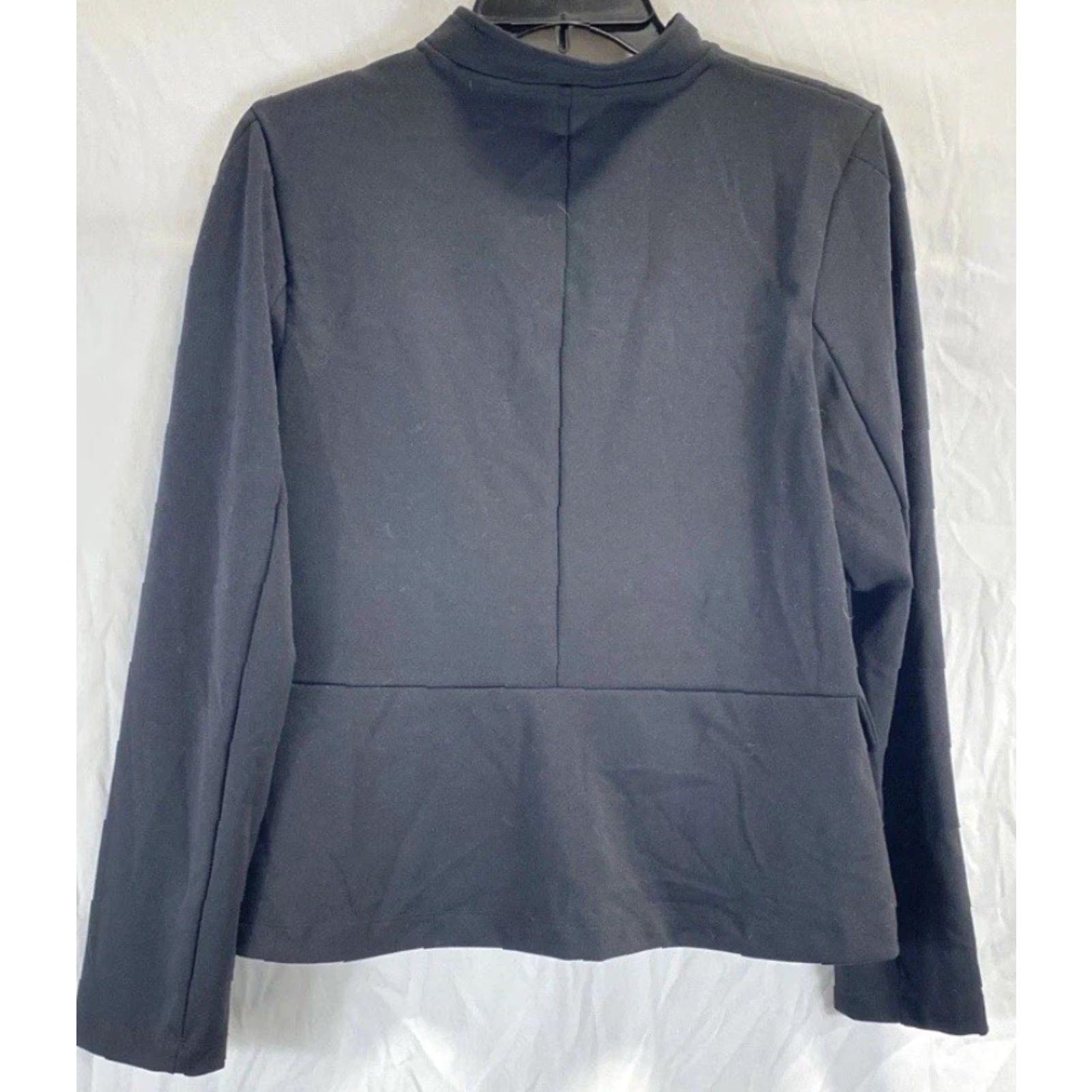 Tommy Hilfiger NEW Tommy Hilfiger Womens Black LongSleeve SingleBreasted Suit Jacket Size 6 NWT Size M / US 6-8 / IT 42-44 - 2 Thumbnail