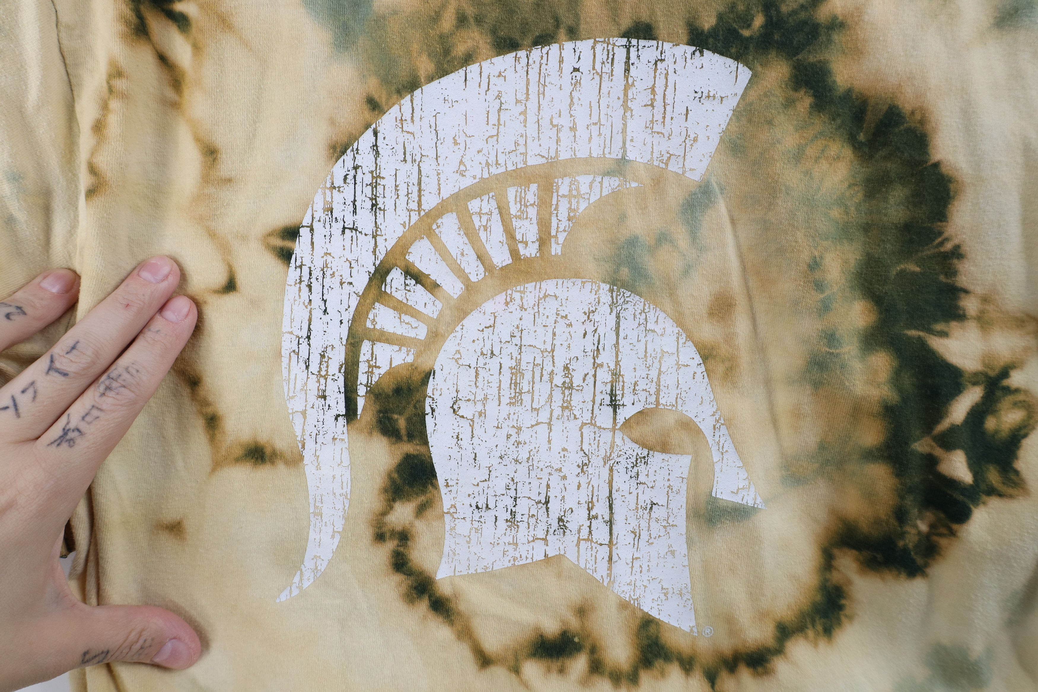 Champion Vintage Champion Acid Wash Michigan State University T-Shirt Size US M / EU 48-50 / 2 - 4 Thumbnail