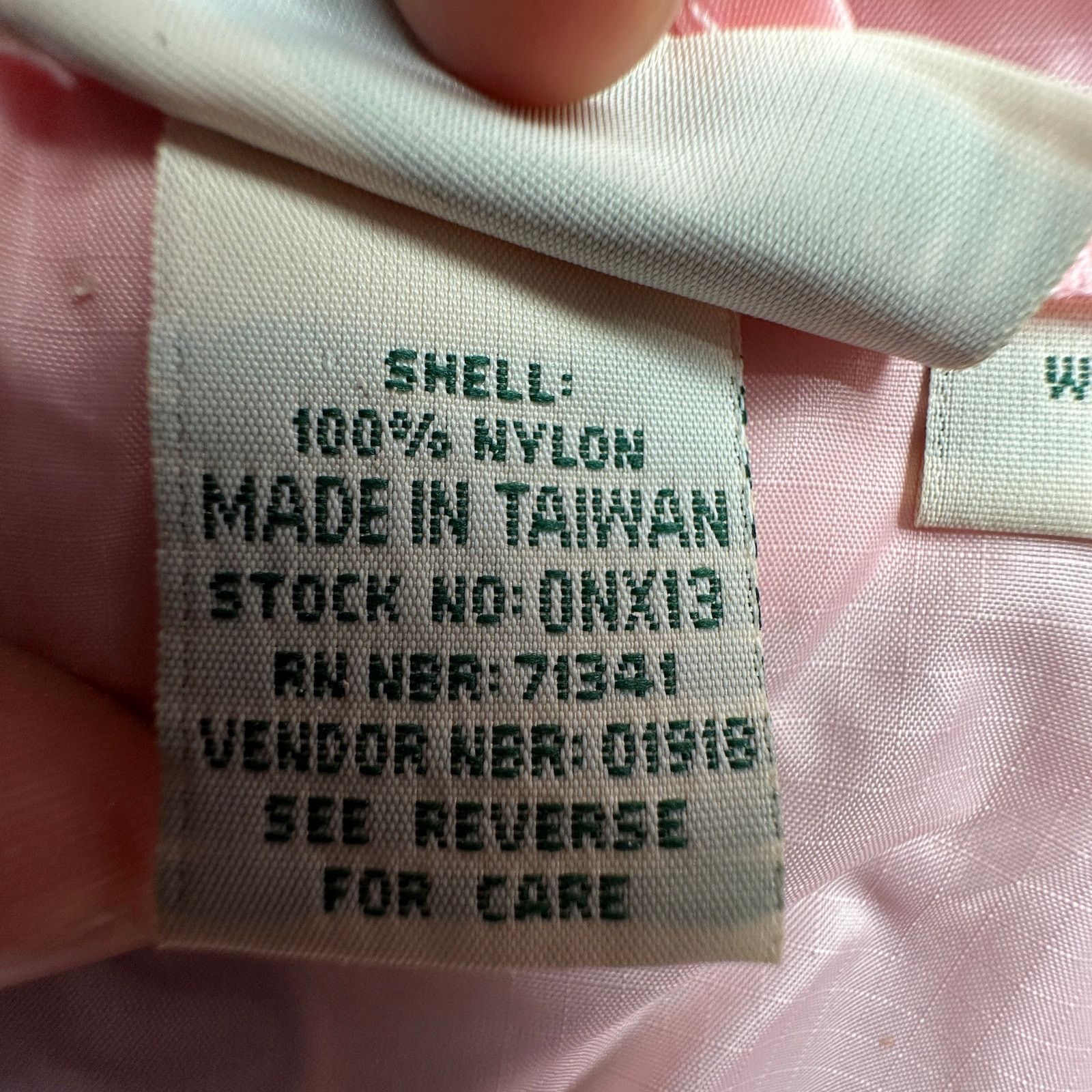 L.L. Bean LL Bean Pink Ripstop Hooded Windbreaker Jacket Womens Large Size L / US 10 / IT 46 - 7 Thumbnail