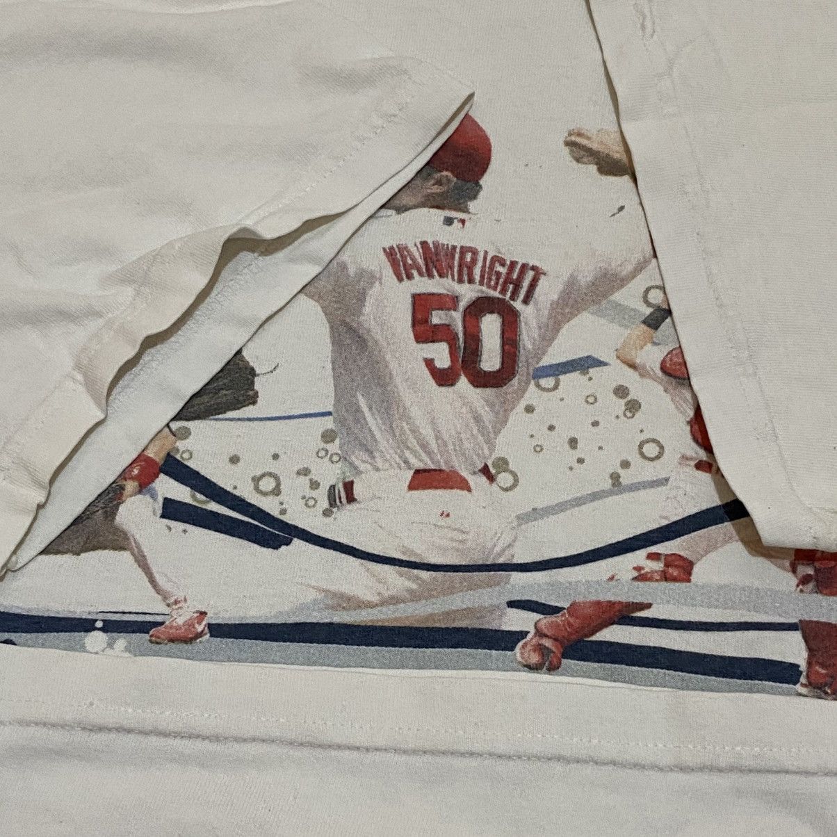 Delta Vintage ST Louis Cardinals Tshirt baseball MLB wainwright Size US XL / EU 56 / 4 - 5 Thumbnail