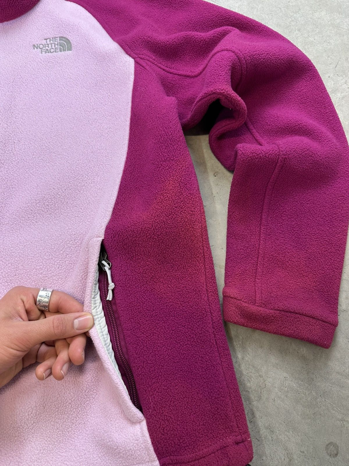 The North Face × Vintage vintage the north face zip up fleece wmns xl Size XL / US 12-14 / IT 48-50 - 8 Thumbnail