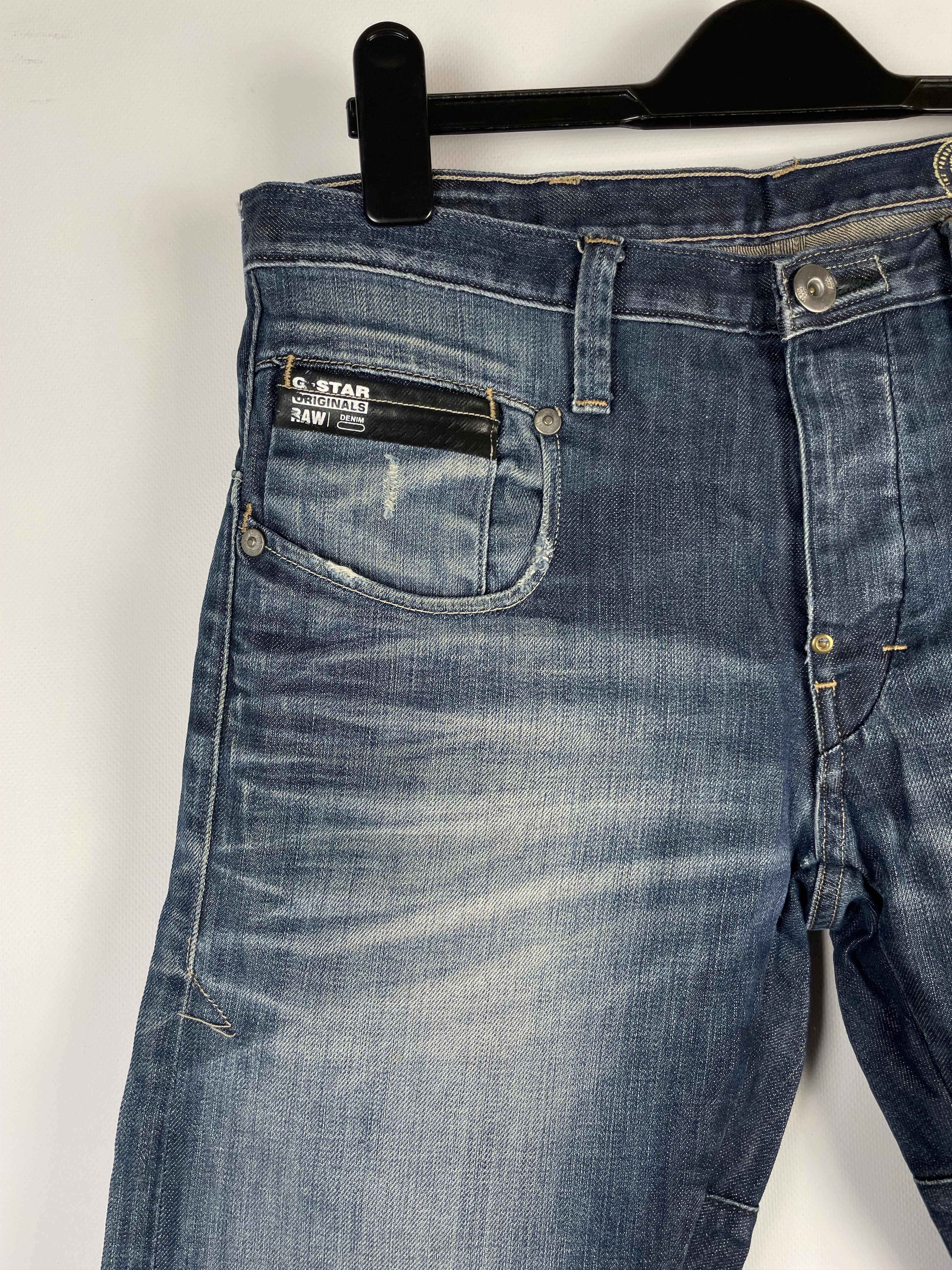 G-Star Vintage G-Star Raw Pants Denim Jeans Size US 32 / EU 48 - 9 Thumbnail