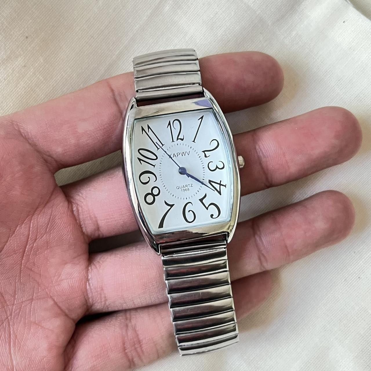 Jewelry 2000s vintage style stainless steel quartz luxury watch Size ONE SIZE - 5 Thumbnail