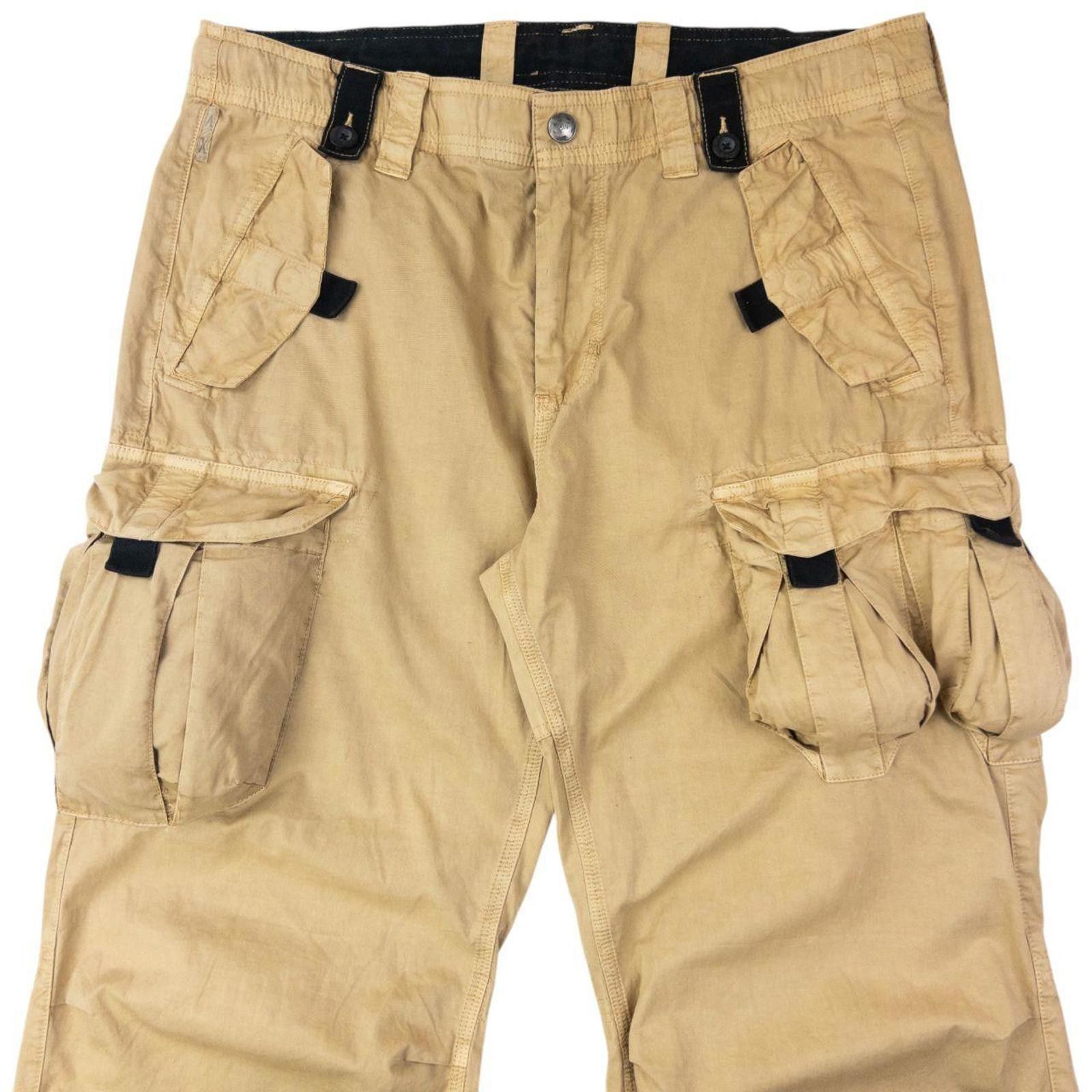 Armani Exchange Vintage 2000s Armani Exchange Cargo Trousers Size W36 Size US 36 / EU 52 - 2 Thumbnail