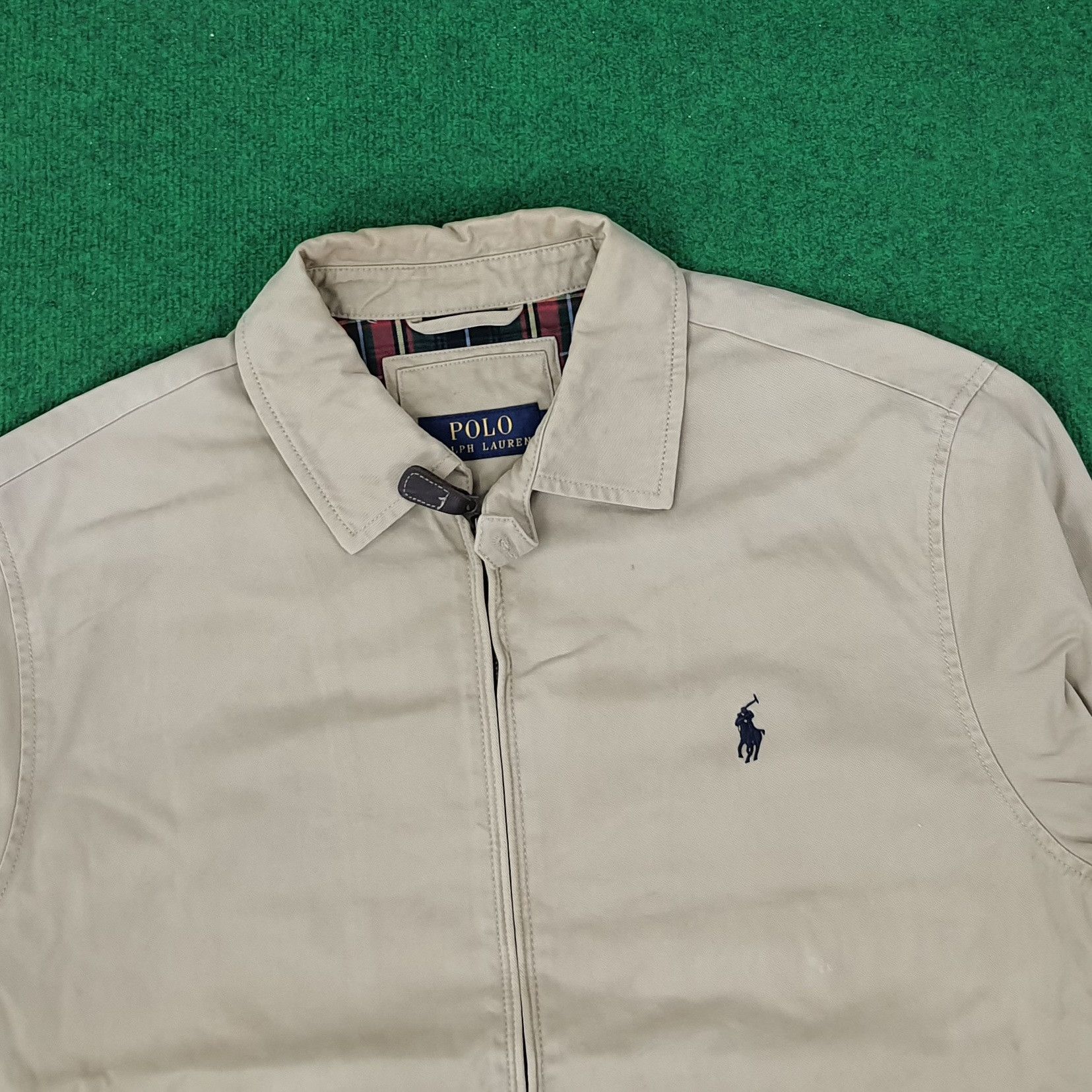 Vintage Vintage POLO Ralph Lauren Zipper Jacket C231N14 Size US L / EU 52-54 / 3 - 2 Thumbnail