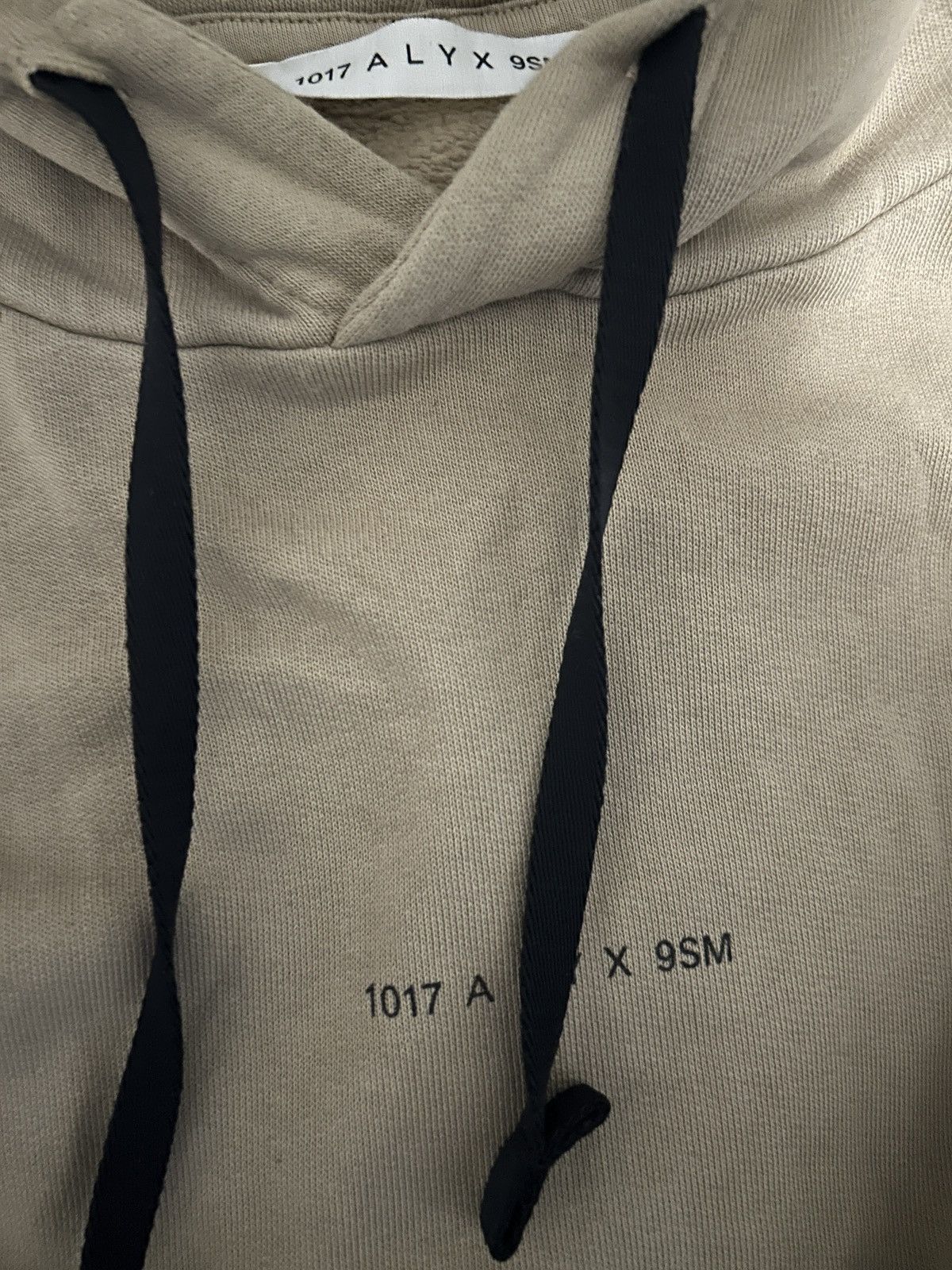1017 ALYX 9SM Alyx hoodie w/ prints in Dark Sand Size US XL / EU 56 / 4 - 2 Thumbnail