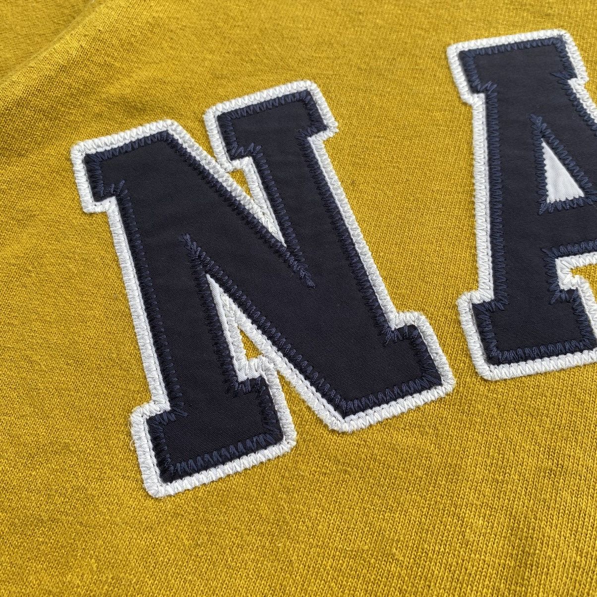 Nautica Nautica Mustard Arc Logo Shirt Size US XXL / EU 58 / 5 - 6 Thumbnail
