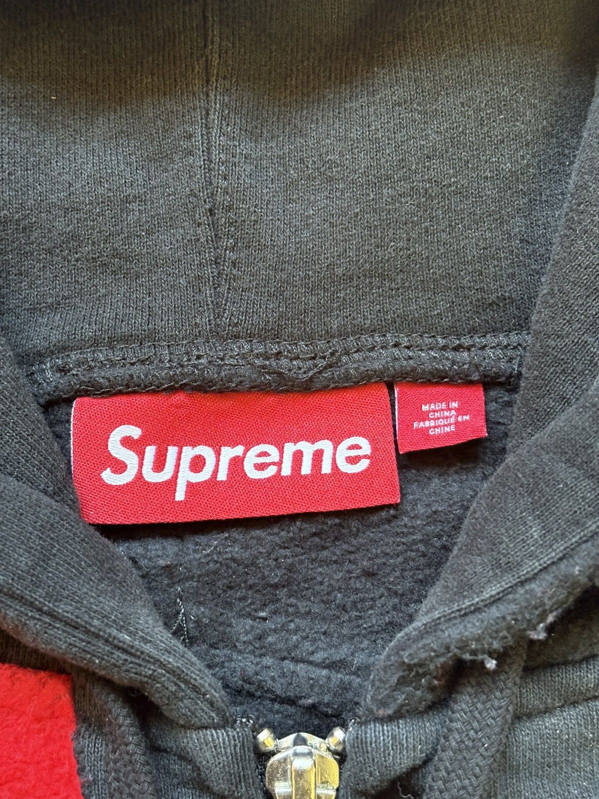Supreme Supreme Patchwork Black Hoodie SS25 Size US L / EU 52-54 / 3 - 14 Thumbnail