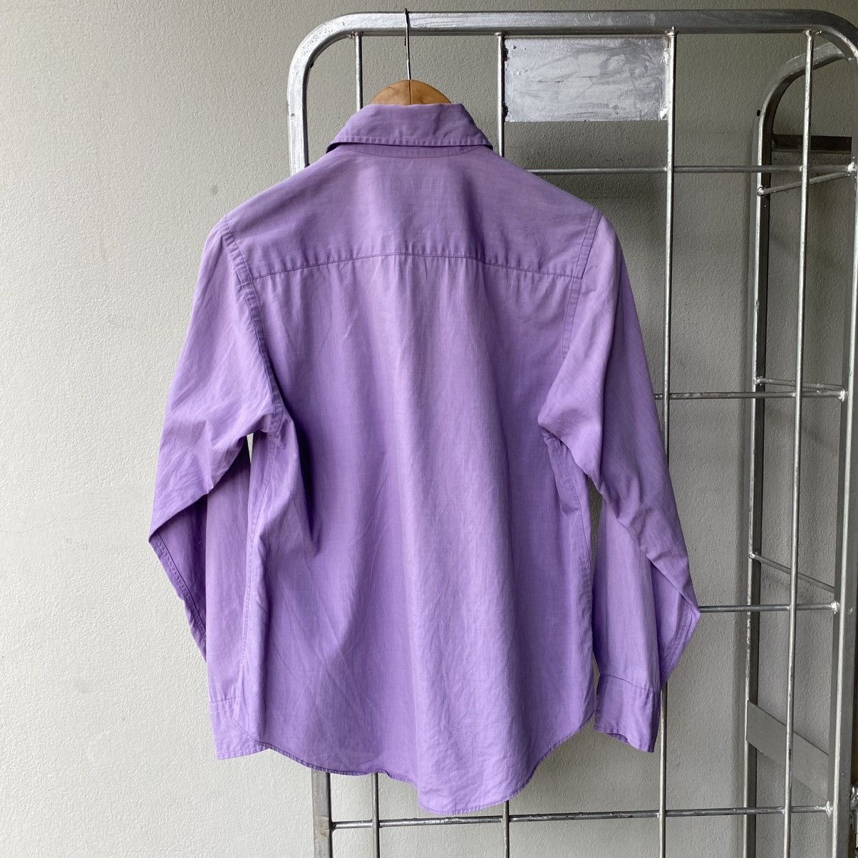 Issey Miyake IM product Purple Long Sleeve Shirt with Chest Pockets Size US M / EU 48-50 / 2 - 2 Thumbnail