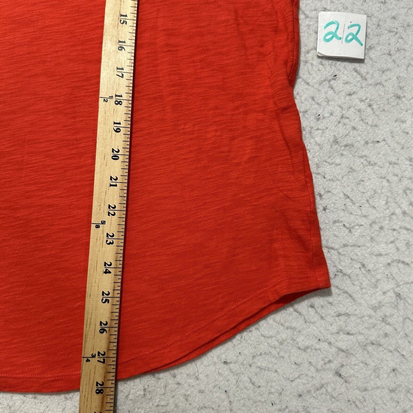 Old Navy Old Navy Everywear XL V-Neck T Shirt Orange/Red Pullover Size XL / US 12-14 / IT 48-50 - 9 Thumbnail