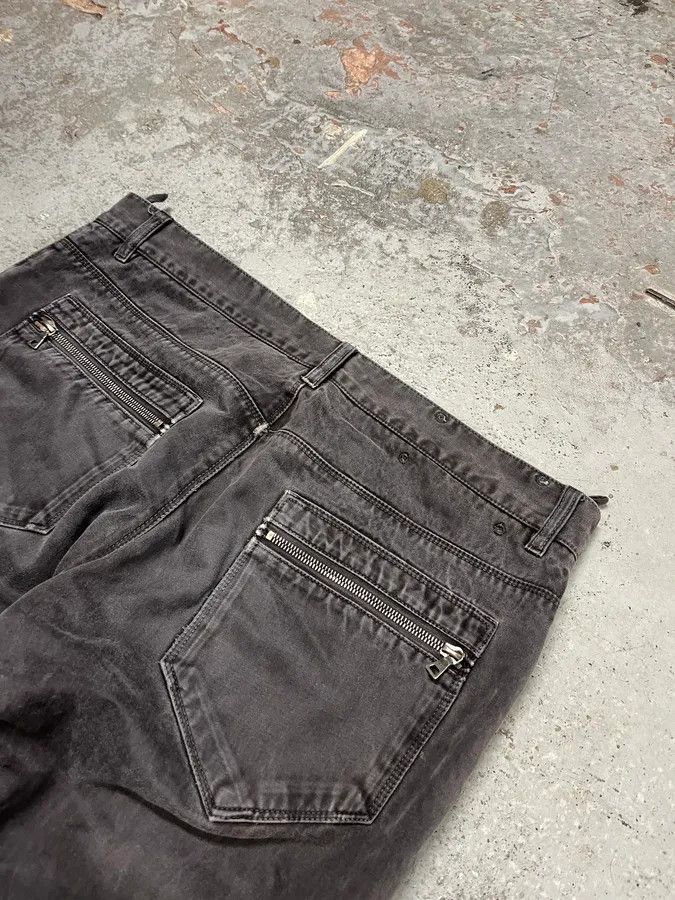 Prada SS2008 Prada Avant-Garde Faded Grey Slim Pants Size US 32 / EU 48 - 10 Thumbnail