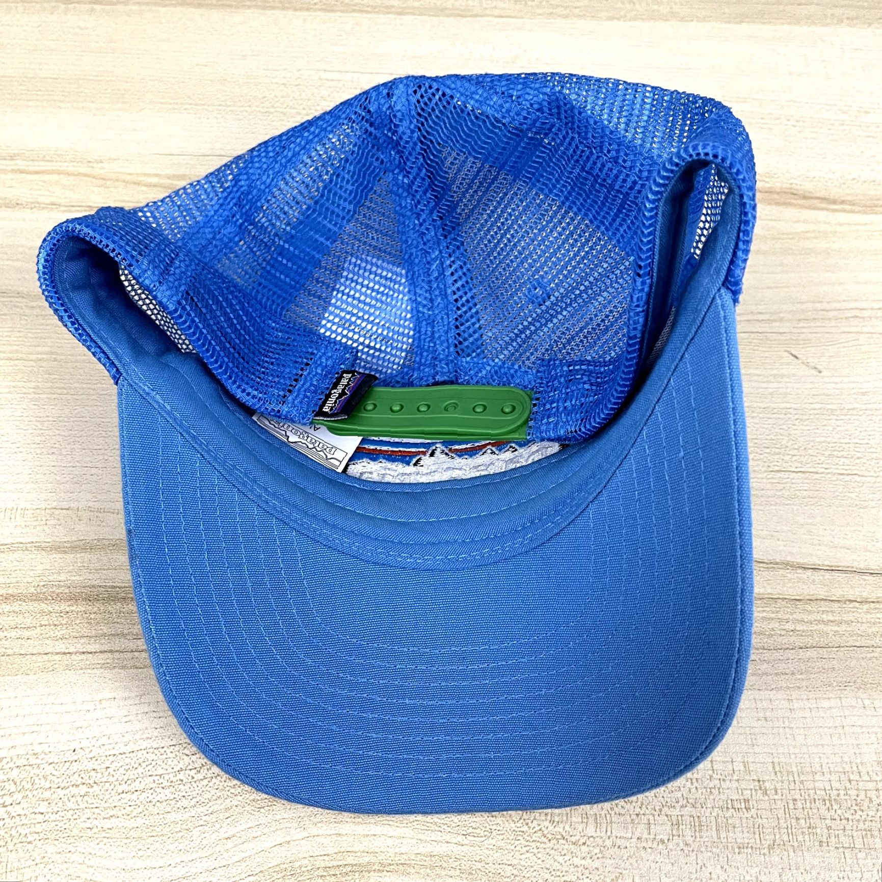 Patagonia PATAGONIA Hat Unisex OSFA Blue Fishing Hiking Embroidered Box Logo Snapback Size ONE SIZE - 5 Thumbnail