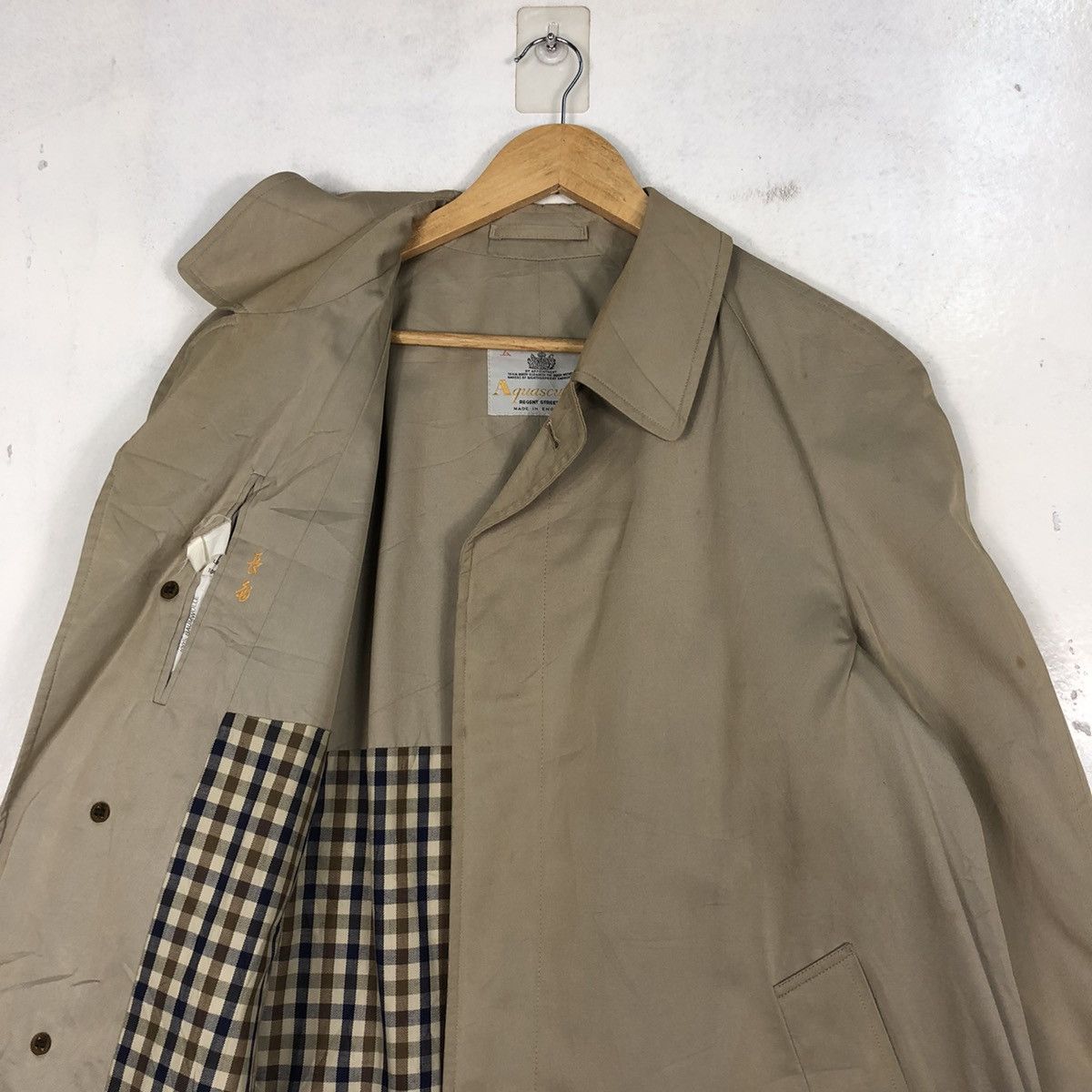 Japanese Brand VINTAGE AQUASCUTUM TRENCH COATS Size US M / EU 48-50 / 2 - 10 Thumbnail