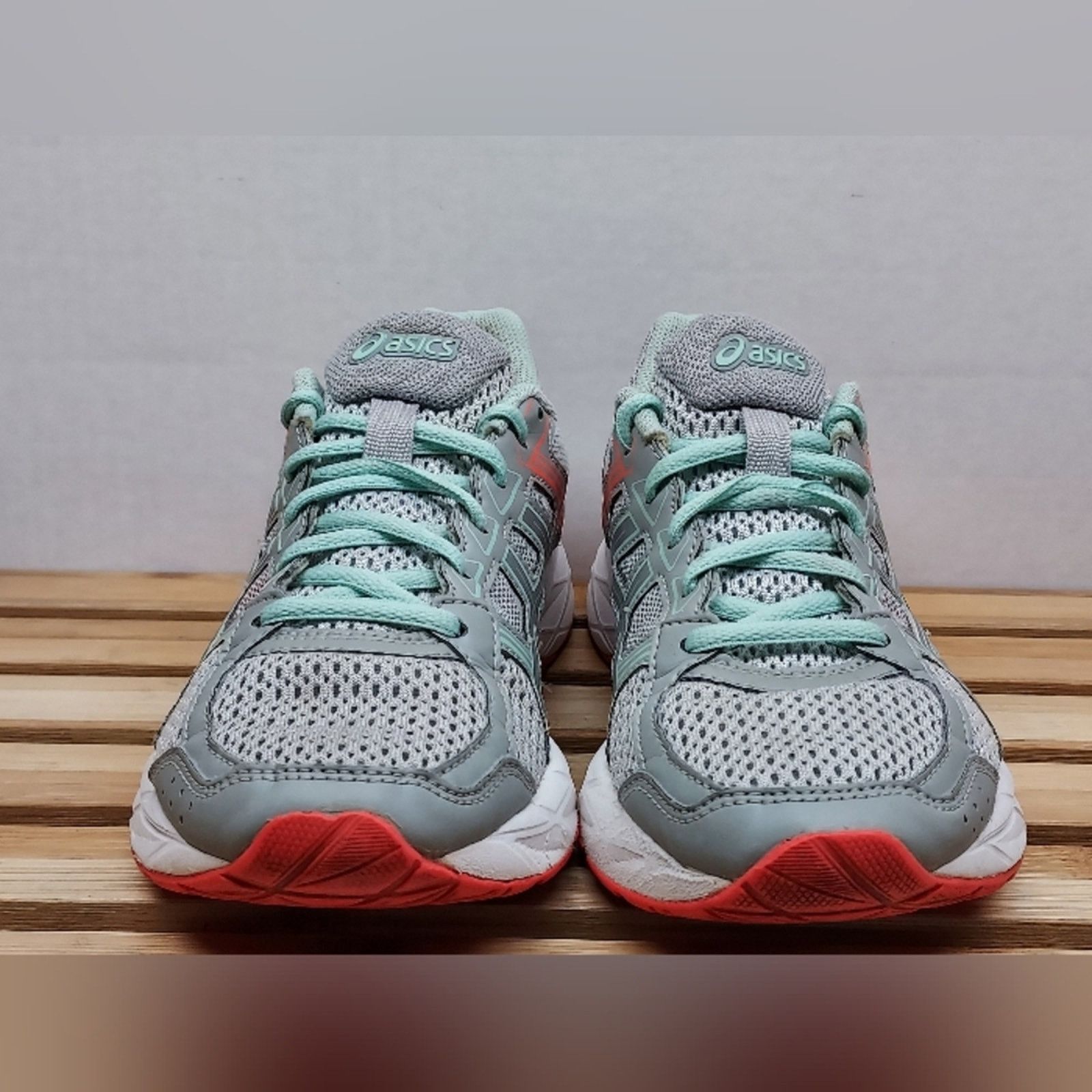 Asics ASICS Womens | Grey | Gel-Contend 4 Athletic Shoes Size 7 Size US 7 / IT 37 - 5 Thumbnail